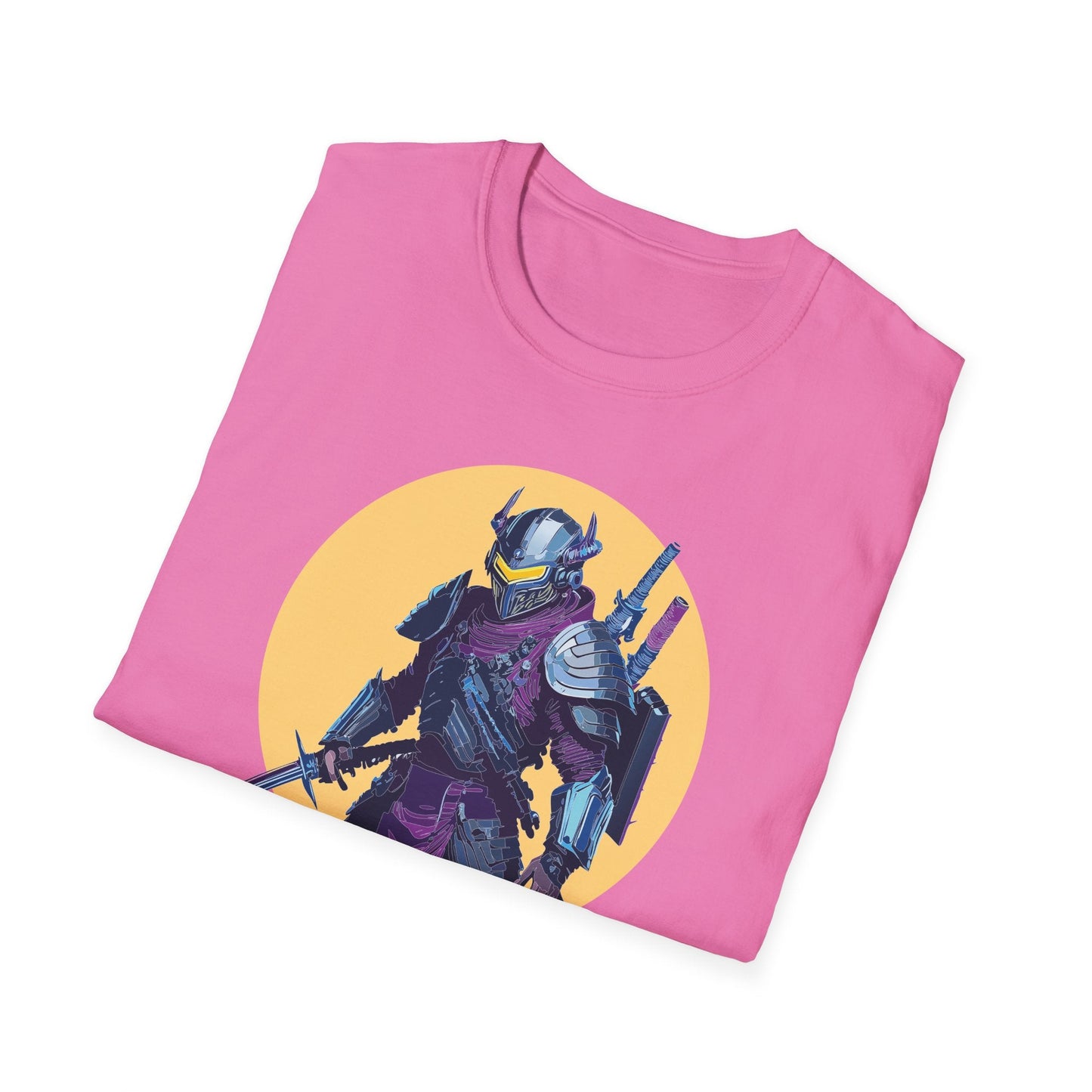 Samurai Shirt Unisex T Shirt Softstyle Gildan 64000 Cotton Tee Breathable Comfortable