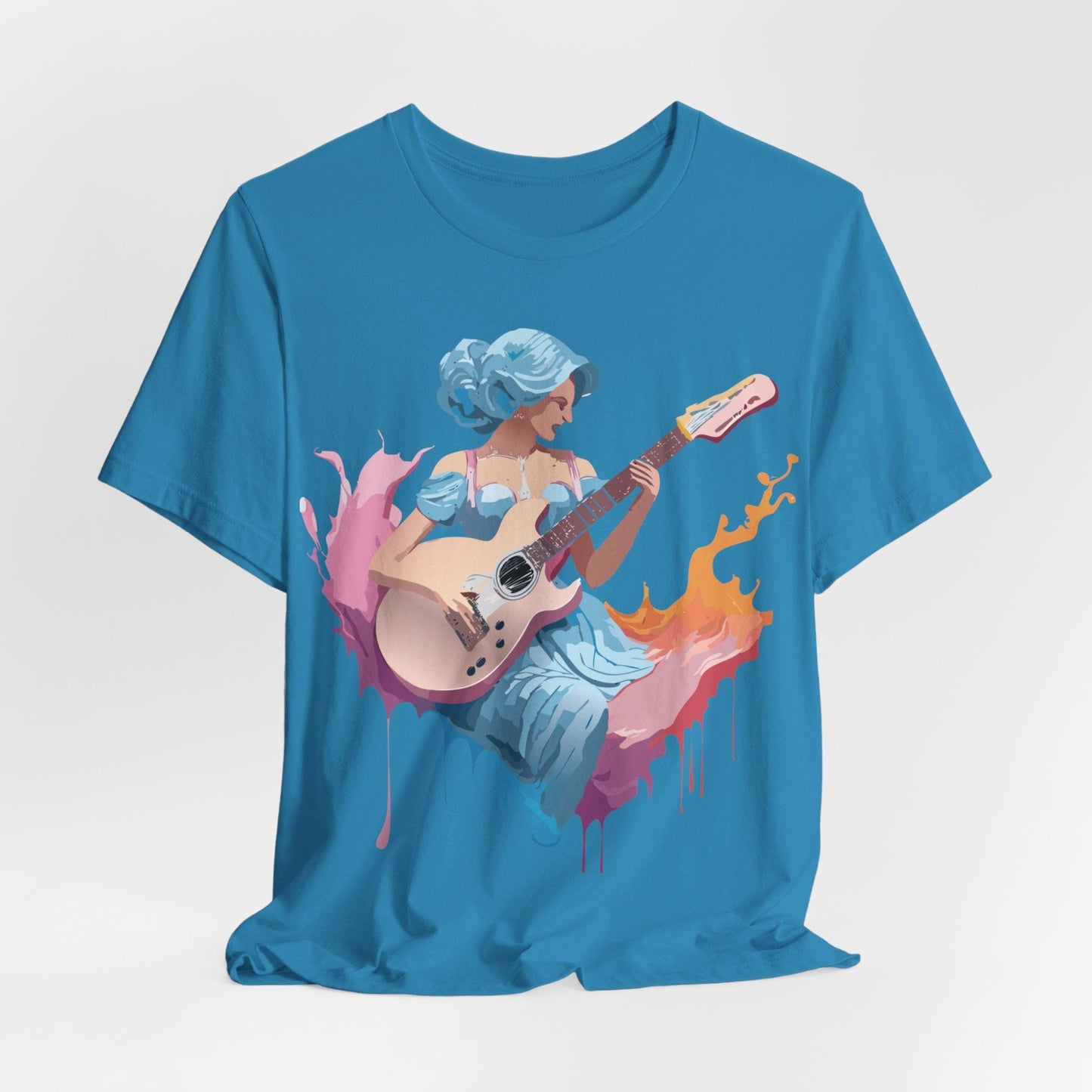 Adelpha Unisex Graphic Tee With Vintage Inspired Art Design Short Sleeve Premium Everyday Wear