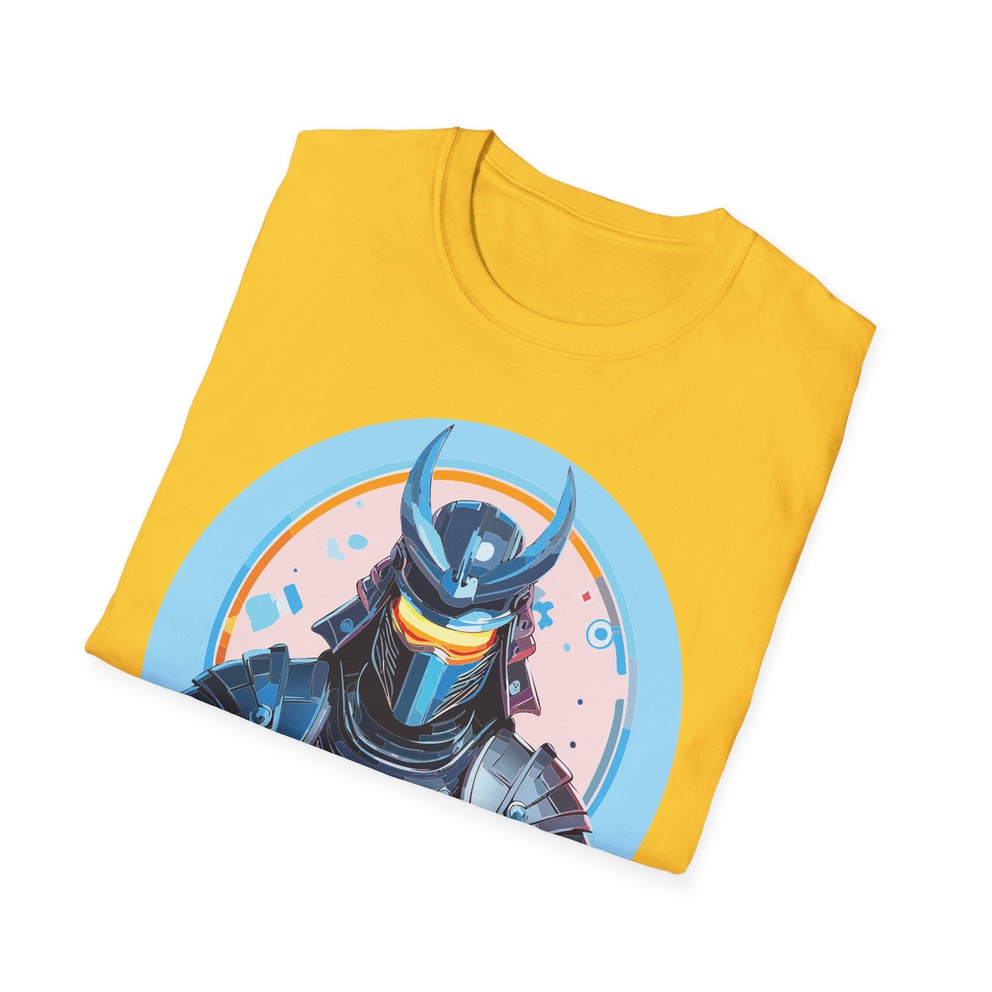 Samurai T Shirt Unisex Softstyle 64000 Tee Lightweight Comfortable 100 Percent Ring Spun Cotton