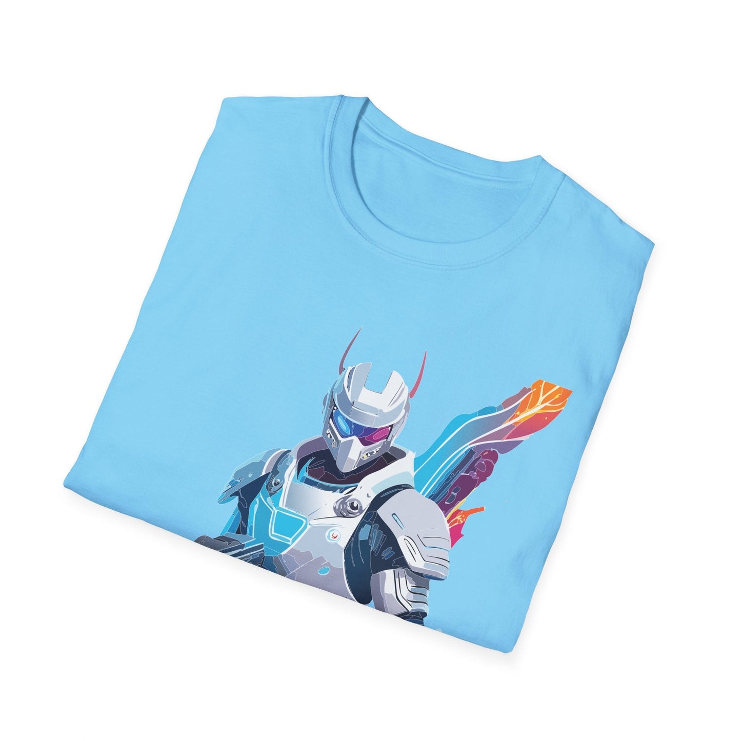 Robocop T Shirt Unisex Softstyle 64000 Graphic Tee 100 Percent Ring Spun Cotton Comfort