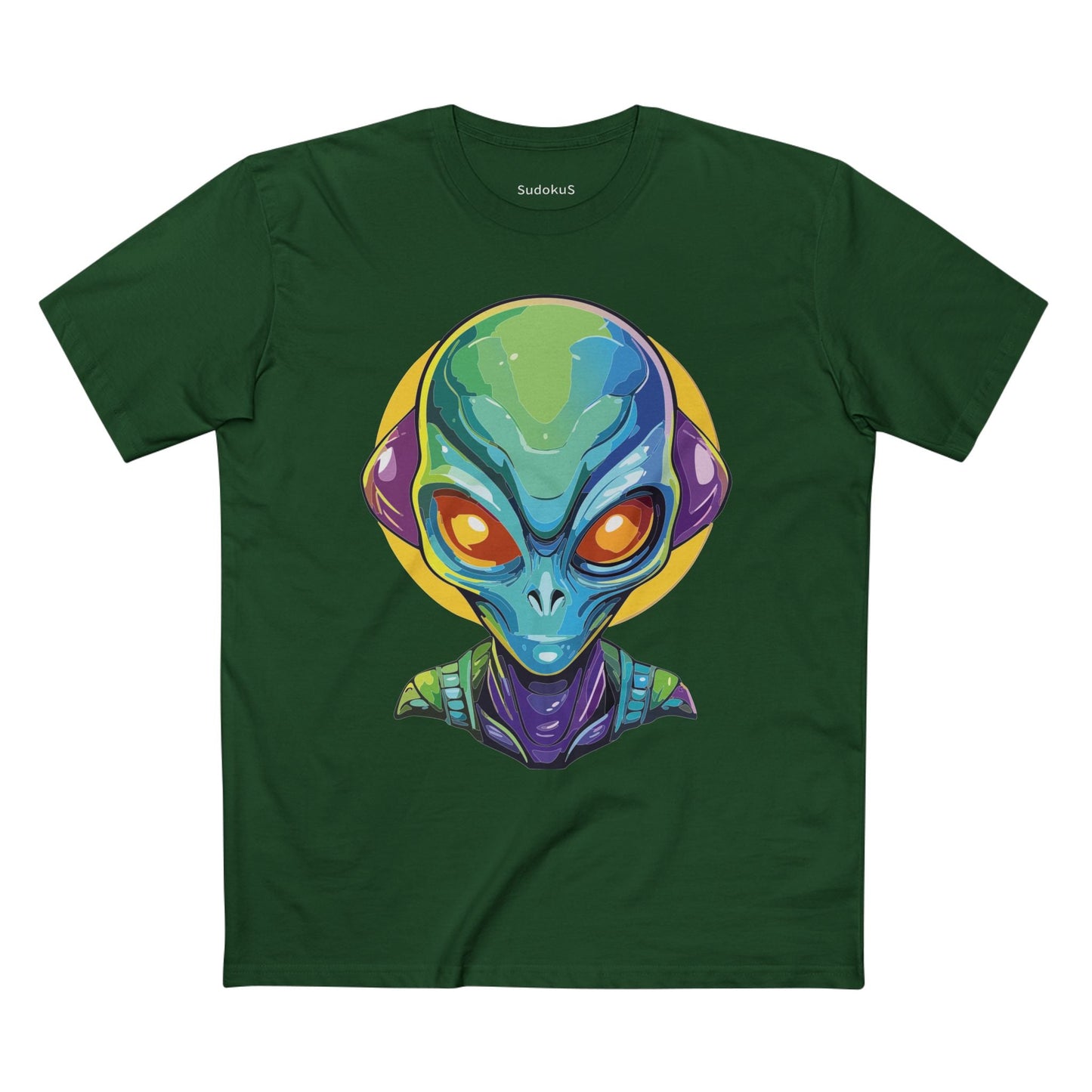 Aliens Graphic Unisex 100 Cotton Staple Tee 9