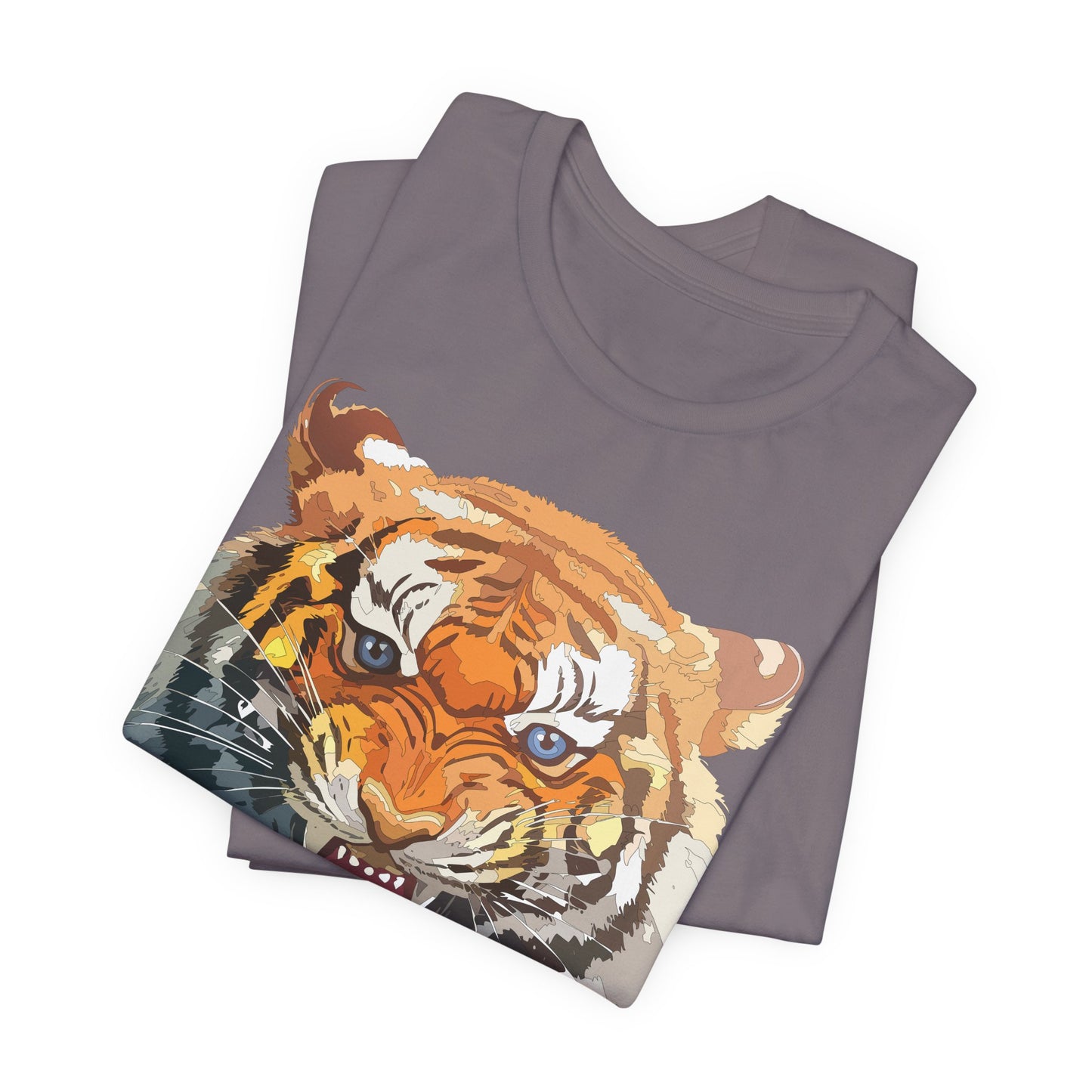 Tiger Shirt, Animal Shirt, T-Shirt with Tiger, Art Design Tee, Animal Tees, Safari T-Shirt, Graphic Design Tee 14