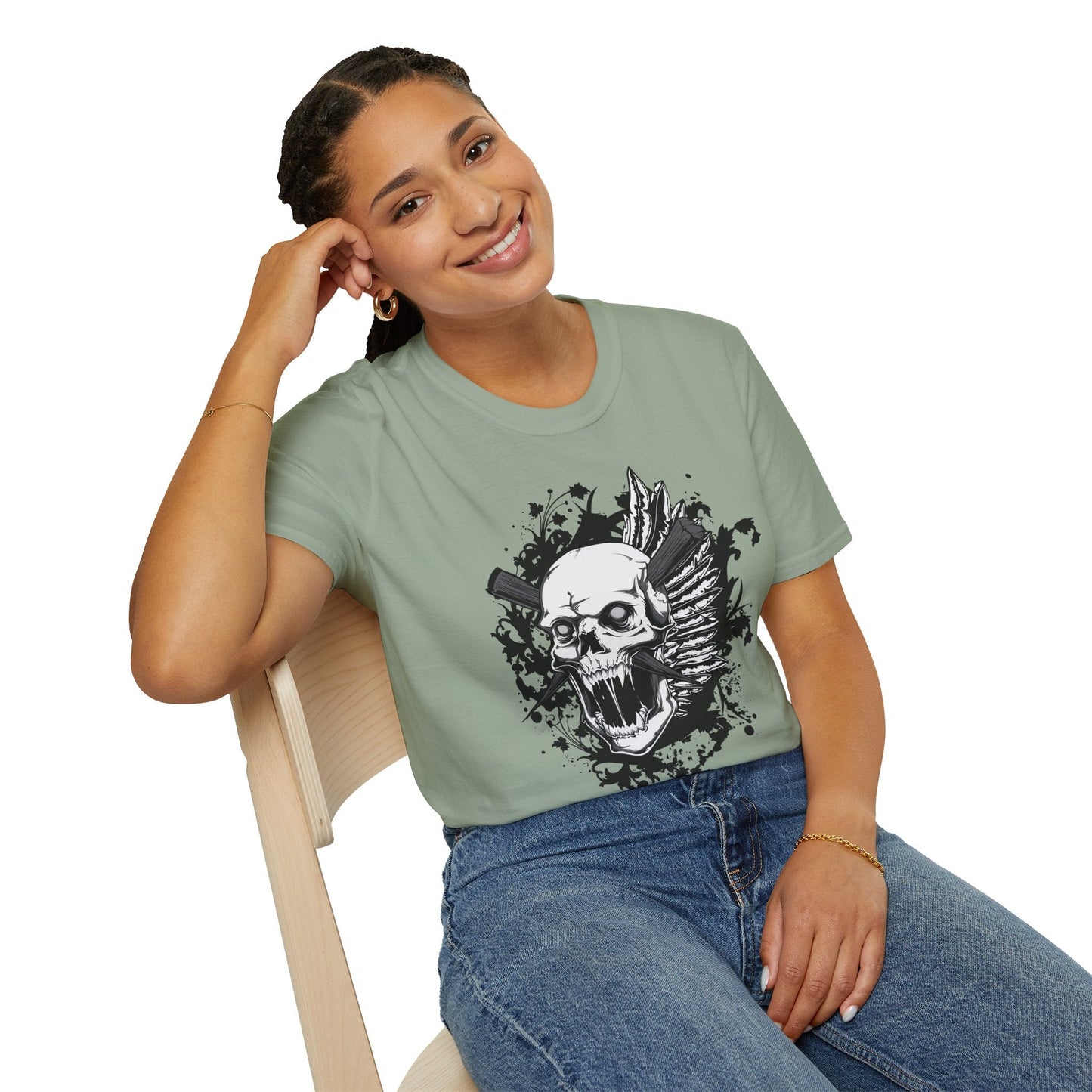 Art Design Graphic Tee Shirt Unisex Softstyle Gildan 64000 100 Percent Ring Spun Cotton