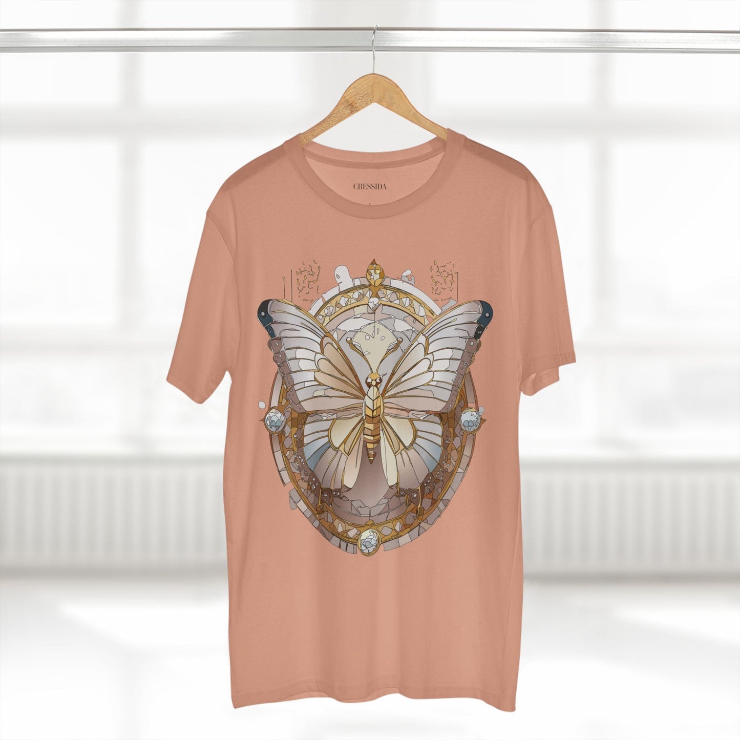 Butterfly Graphic Design Unisex 100 Cotton Tee 7