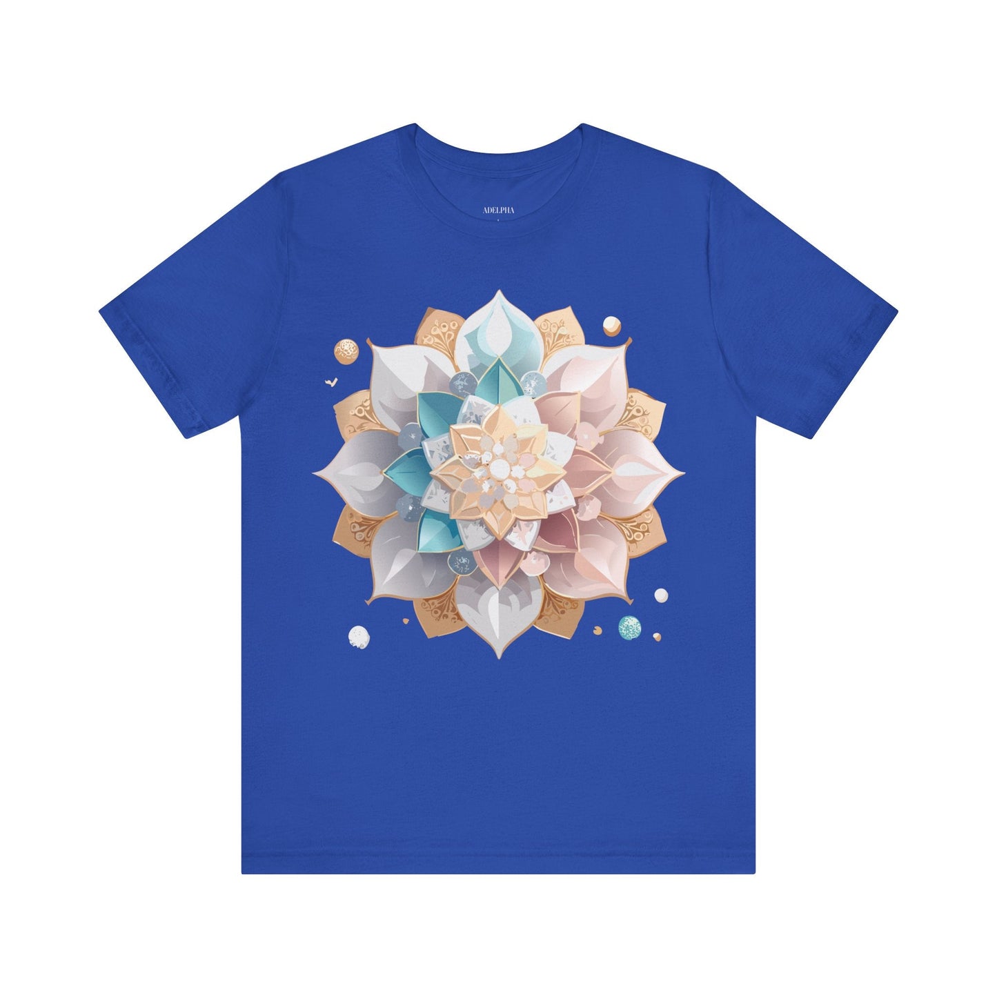 Mandala Graphic Unisex 100 Cotton Vintage Floral Artwork Tee 3