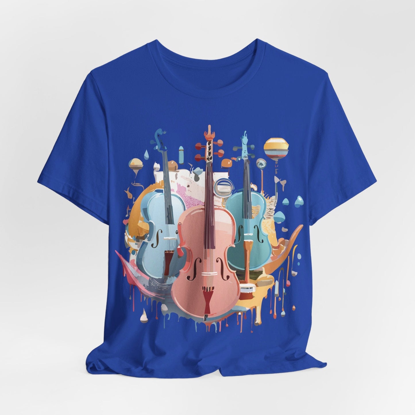 Music Graphic Tee Unisex Jersey Short Sleeve With Vintage Inspired Artwork By Adelpha