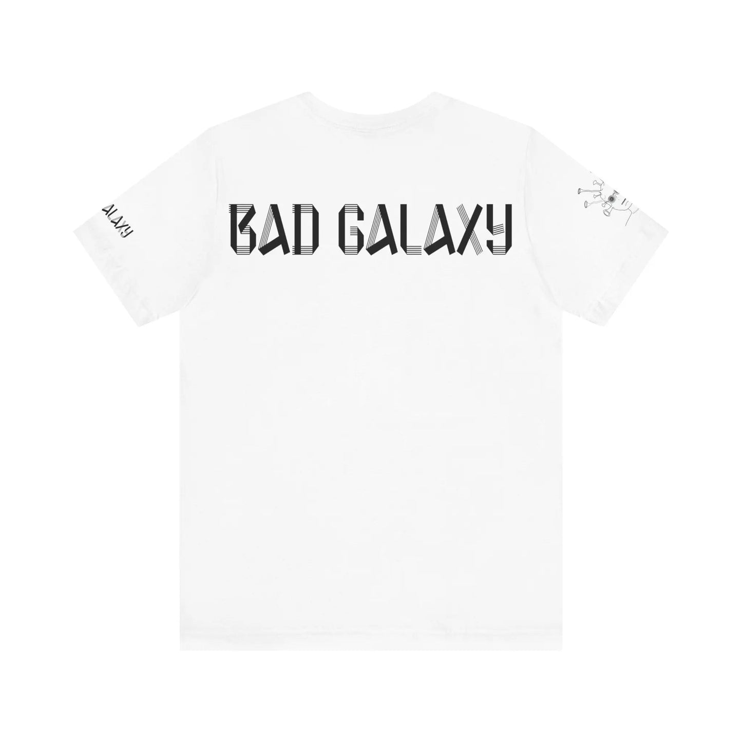 Alien Tee Shirt From Bad Galaxy Made To Order 100 Percent Cotton With Eco Friendly Inks