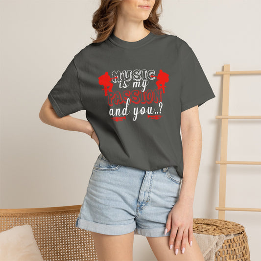 Music Graphic Design Unisex Cotton T-shirt 070