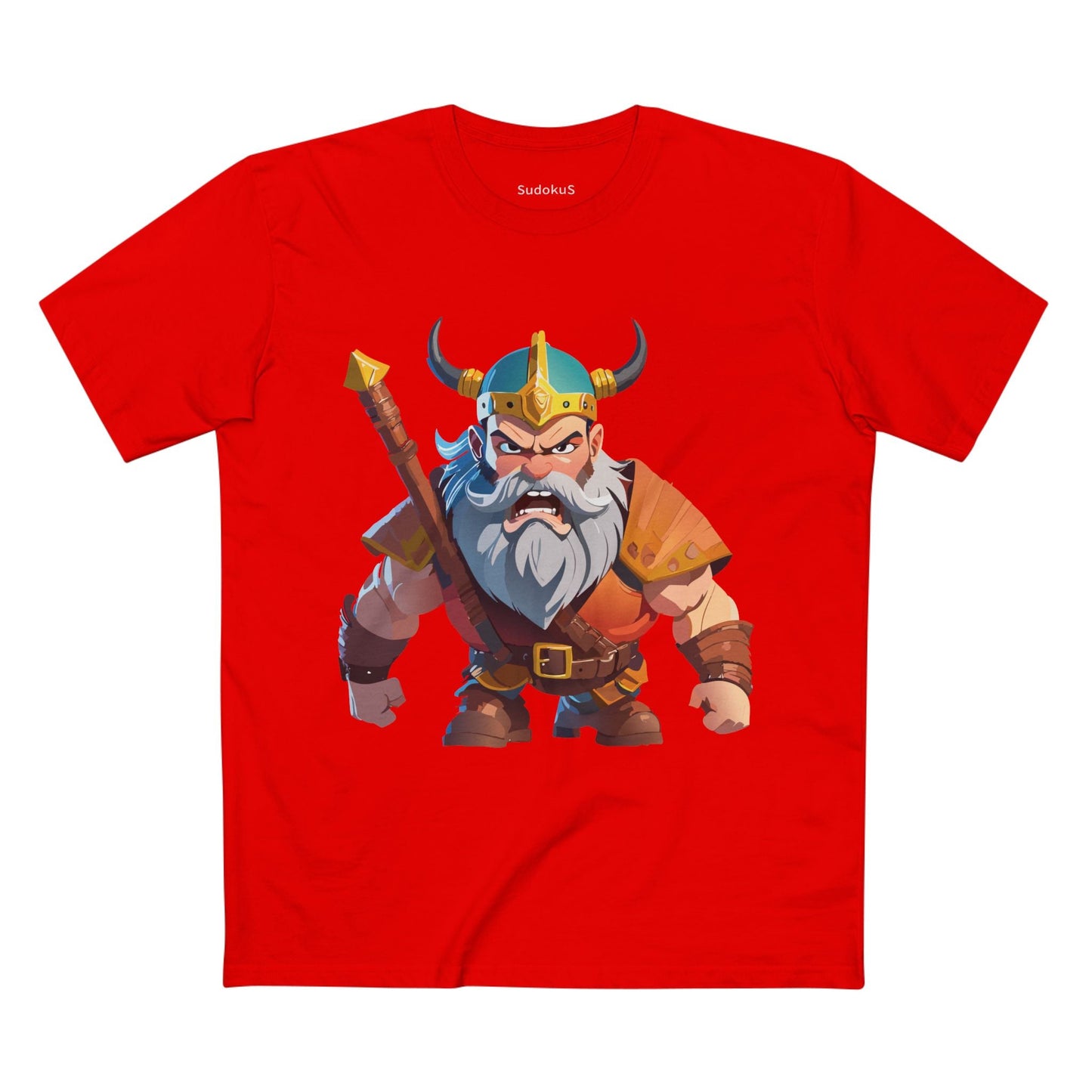 Viking Graphic Unisex 100 Cotton Staple Tee 20
