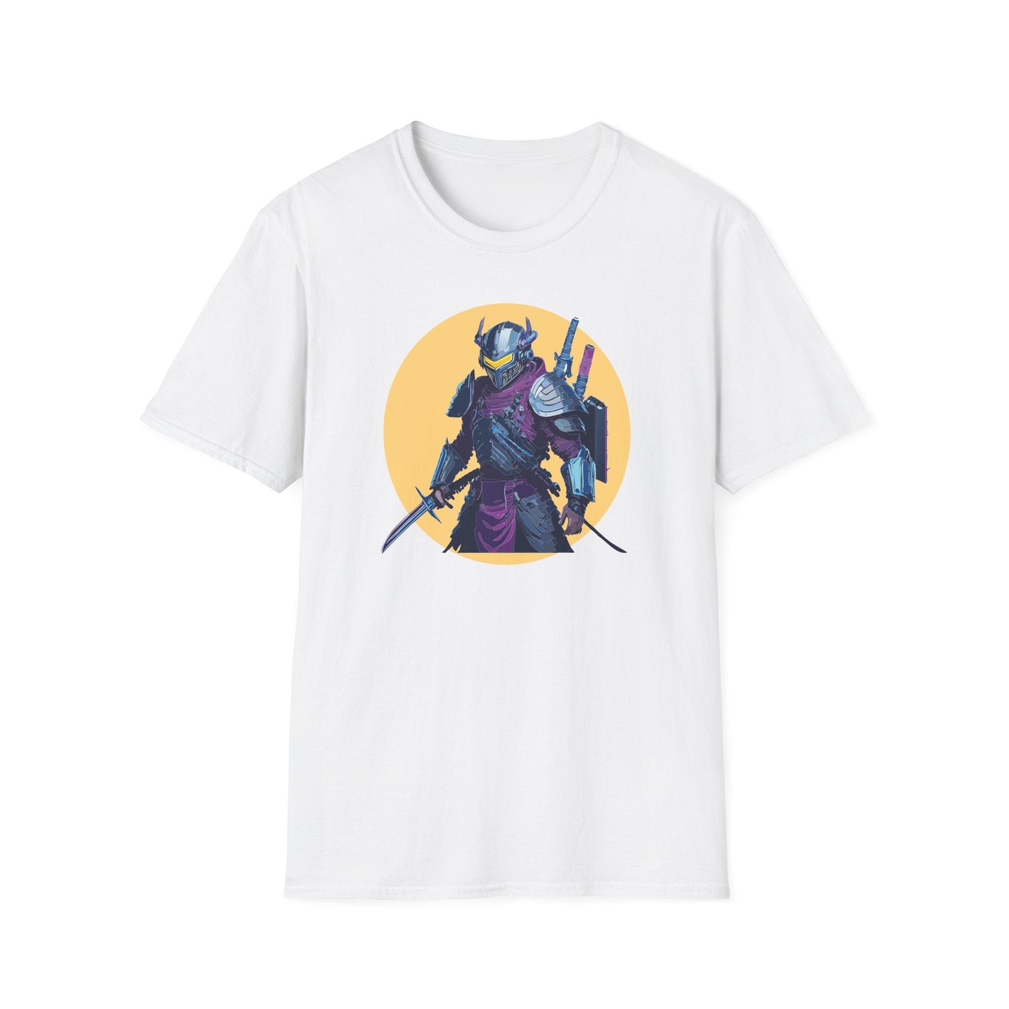 Samurai Shirt Unisex T Shirt Softstyle Gildan 64000 Cotton Tee Breathable Comfortable