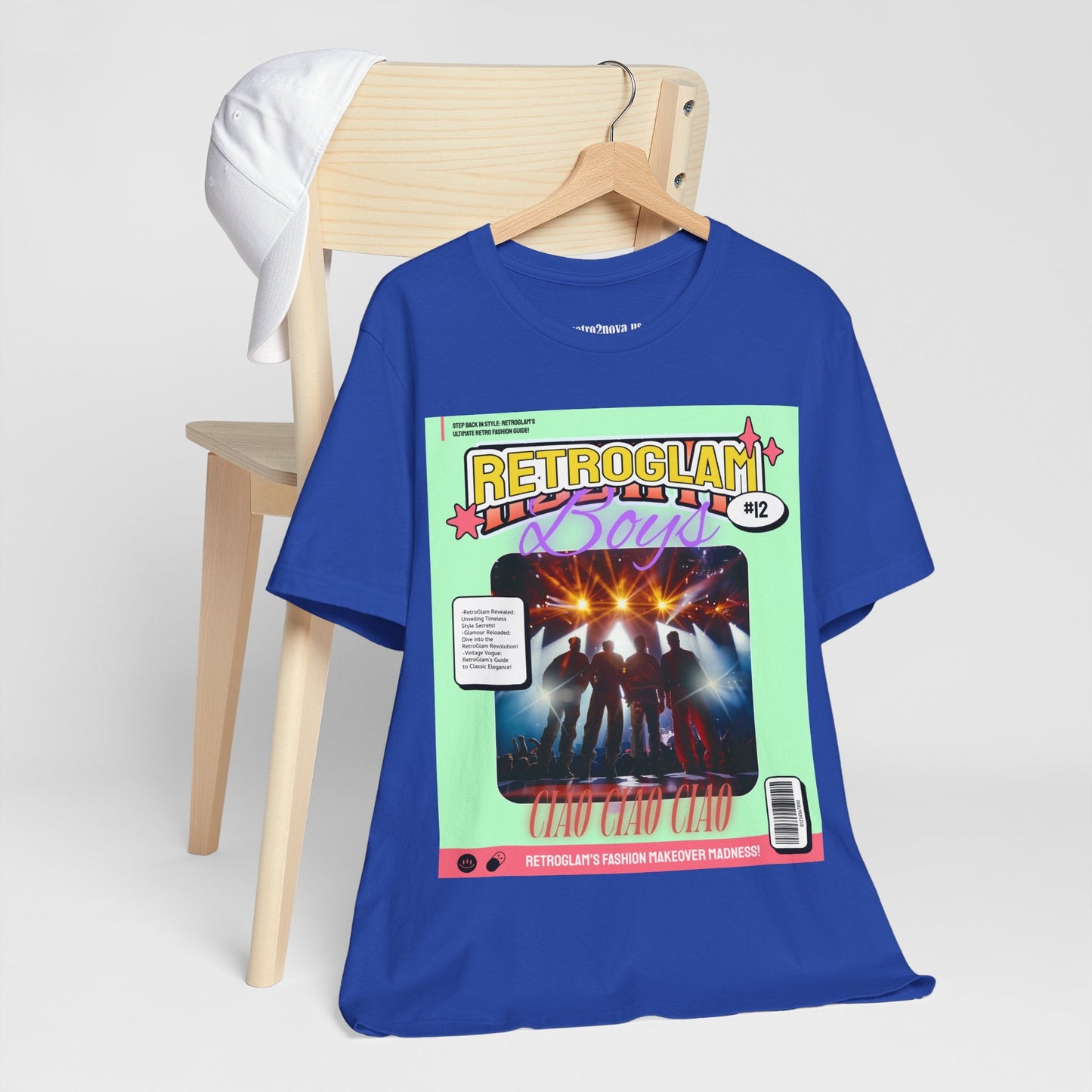 Magazine Cover Shirt Unisex Short Sleeve Tee Lightweight Breathable Fabric