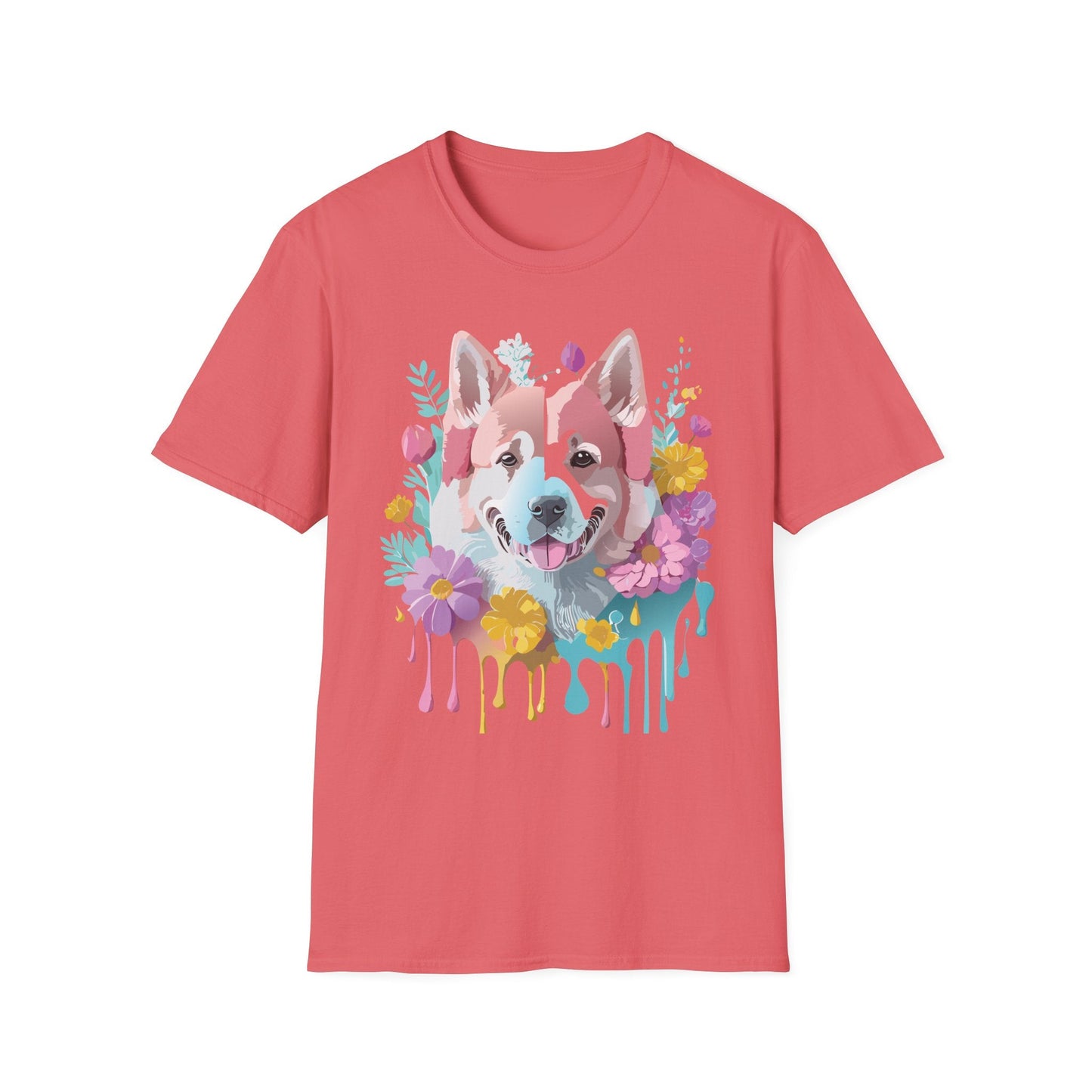 Dog Shirt Unisex Tee Softstyle Cotton Comfort for Animal Lovers