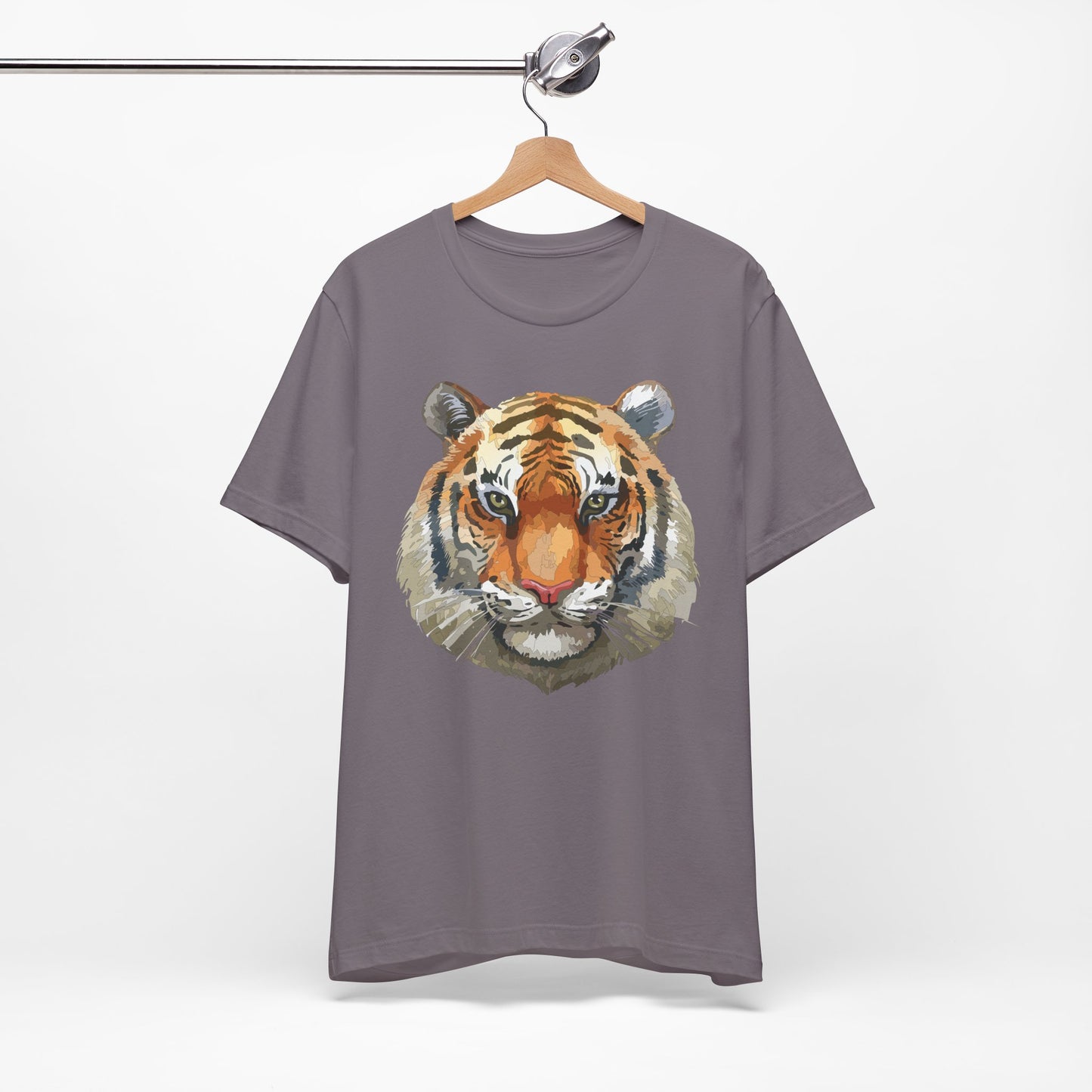 Unisex Tiger Tee, Animal Shirt, Tee Shirt with Tiger, Safari T-Shirt, Animal Tees, Big Cat Shirt, Safari T-Shirt 4