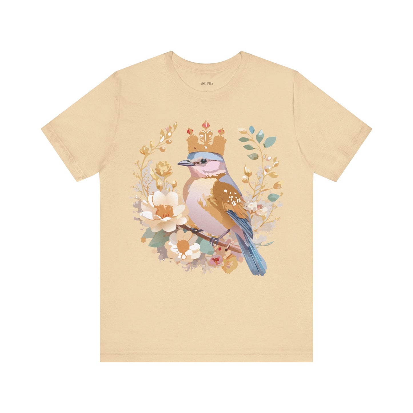 Medallion Graphic Unisex 100 Cotton Vintage Animal Medal Artwork Tee 19