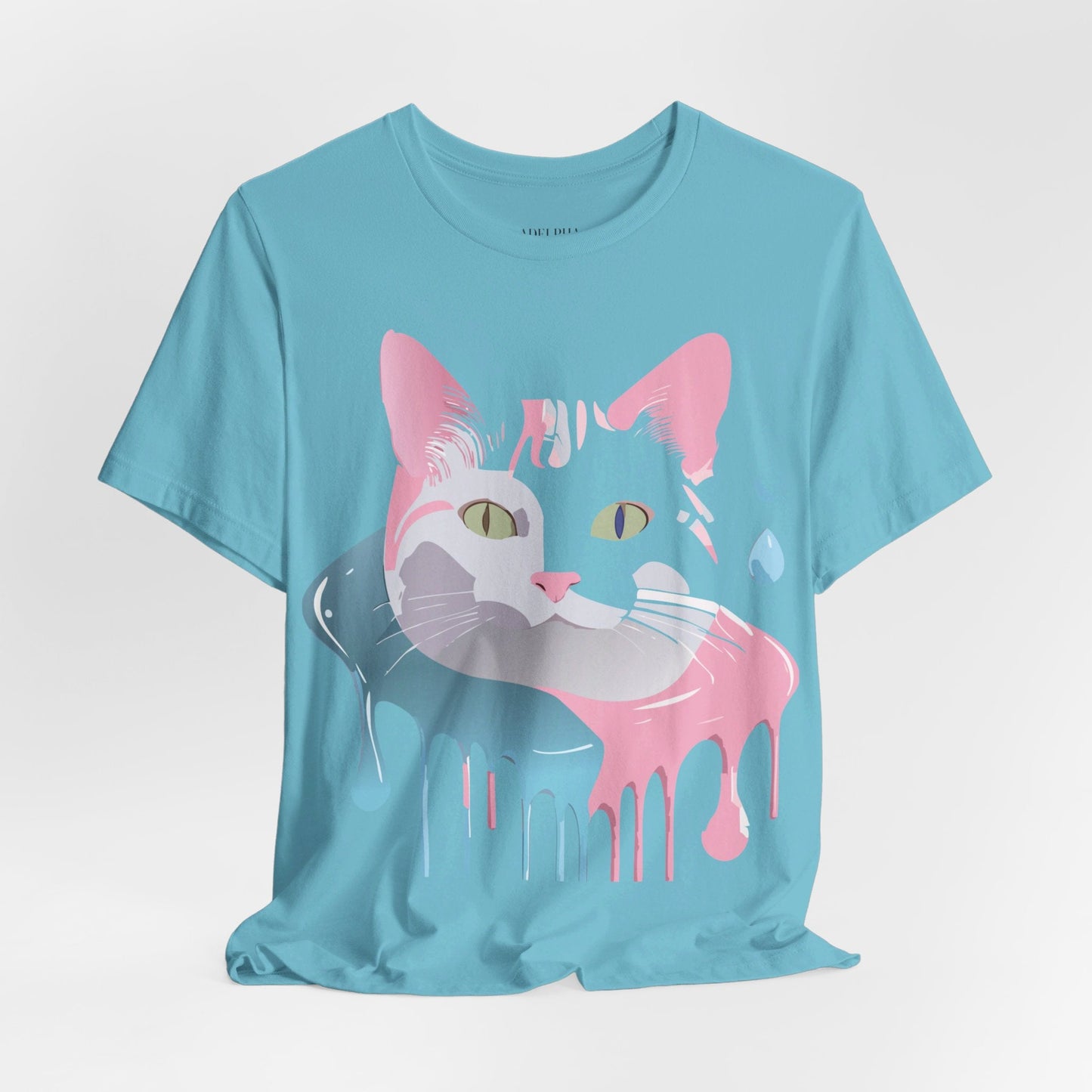 Adelpha Cat Graphic Tee Unisex Short Sleeve Shirt Vintage Inspired Artwork