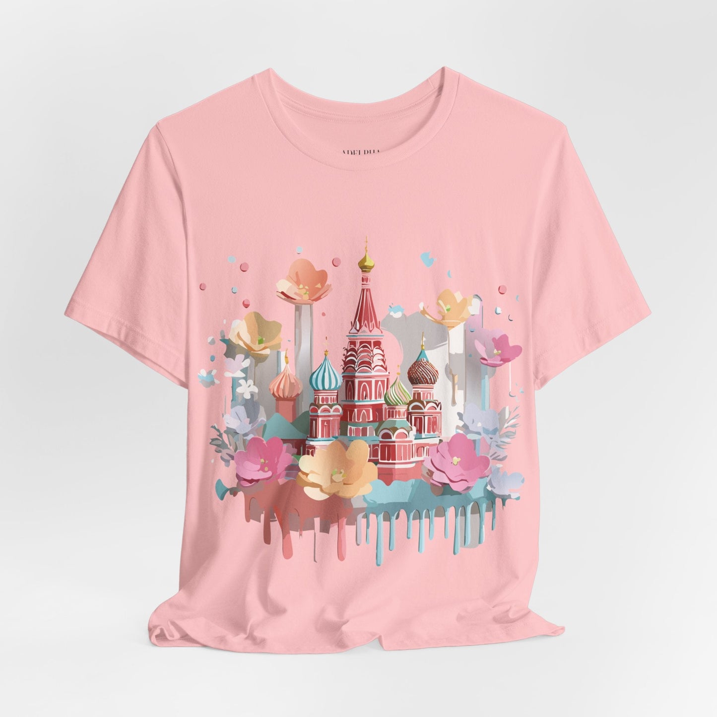 Unisex Graphic Tee From Adelpha Moscow Themed Tourist Shirt Vintage Inspired Art