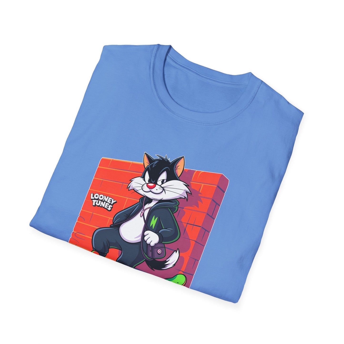 Cartoon T Shirt With Animation Design Unisex Softstyle Graphic Tee Funny Animals