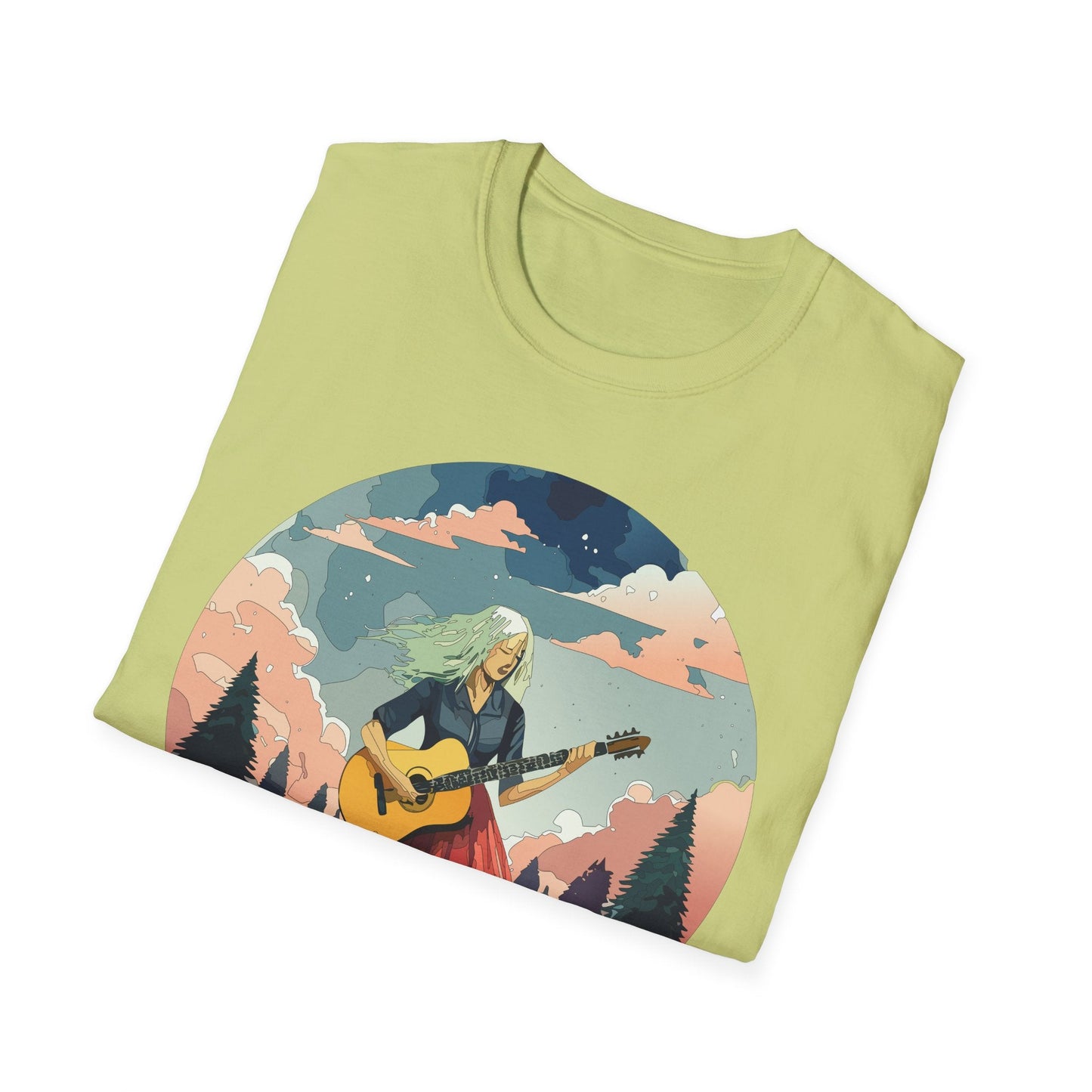 Womens Graphic T Shirt Art Design Ladies Tee Softstyle Gildan 64000 100 Percent Cotton