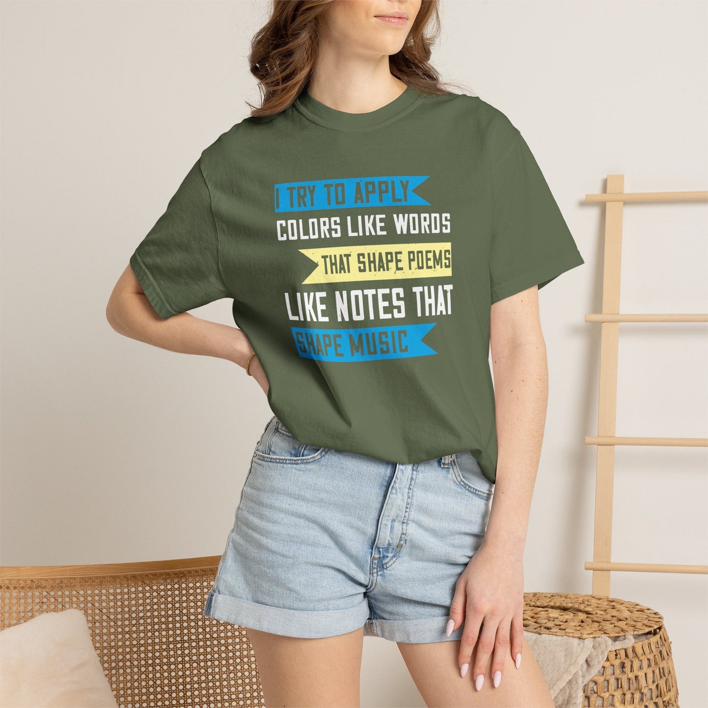 Music Graphic Design Unisex Cotton T-shirt m