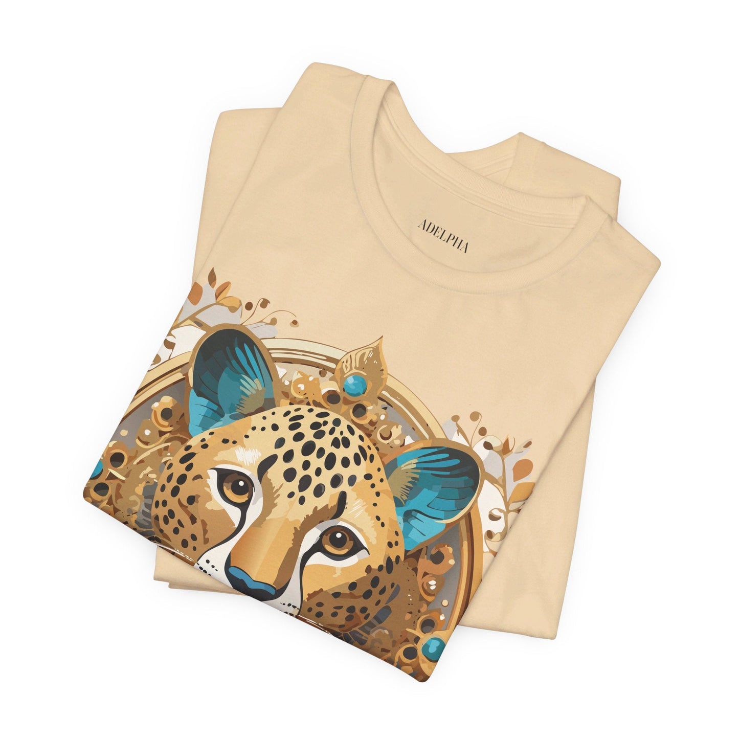 Medallion Shirt Graphic Tee Unisex Short Sleeve Vintage Inspired Artwork By Adelpha
