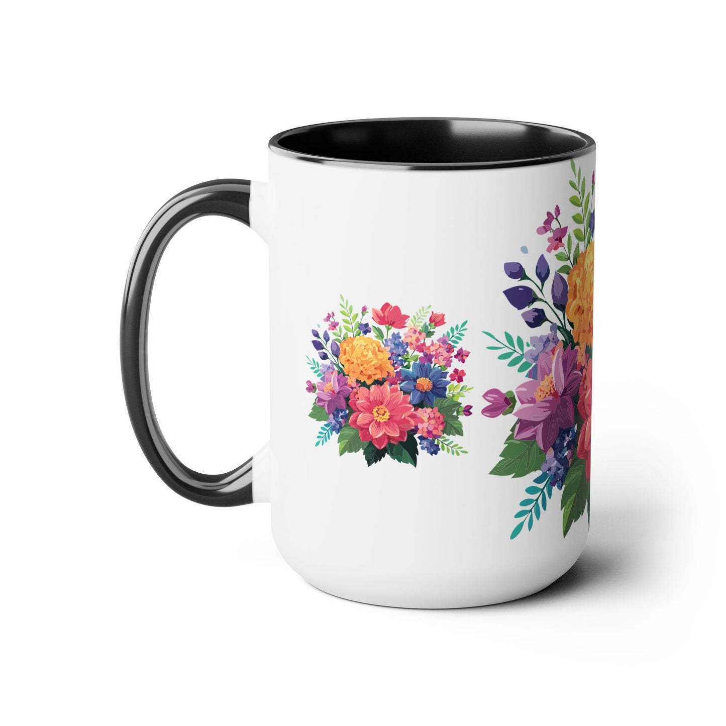 Floral Mug, Floral Cup