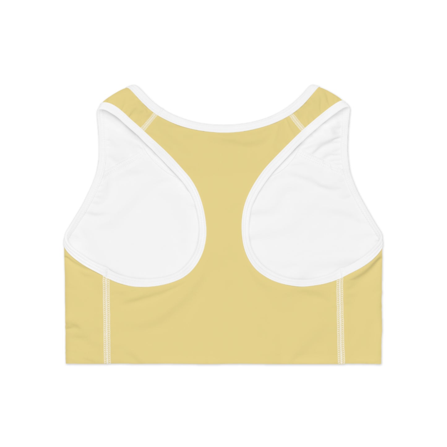 Yellow Color Sports Bra, Yellow Sports Bra 1