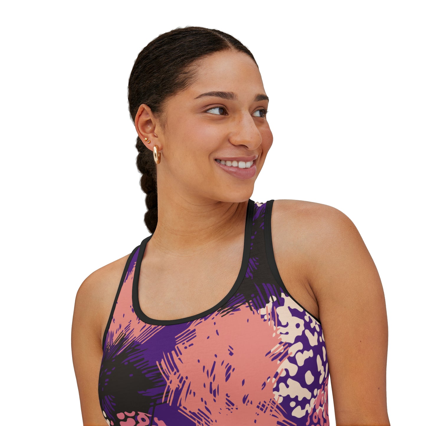 Summer Tank Top with Abstract prints