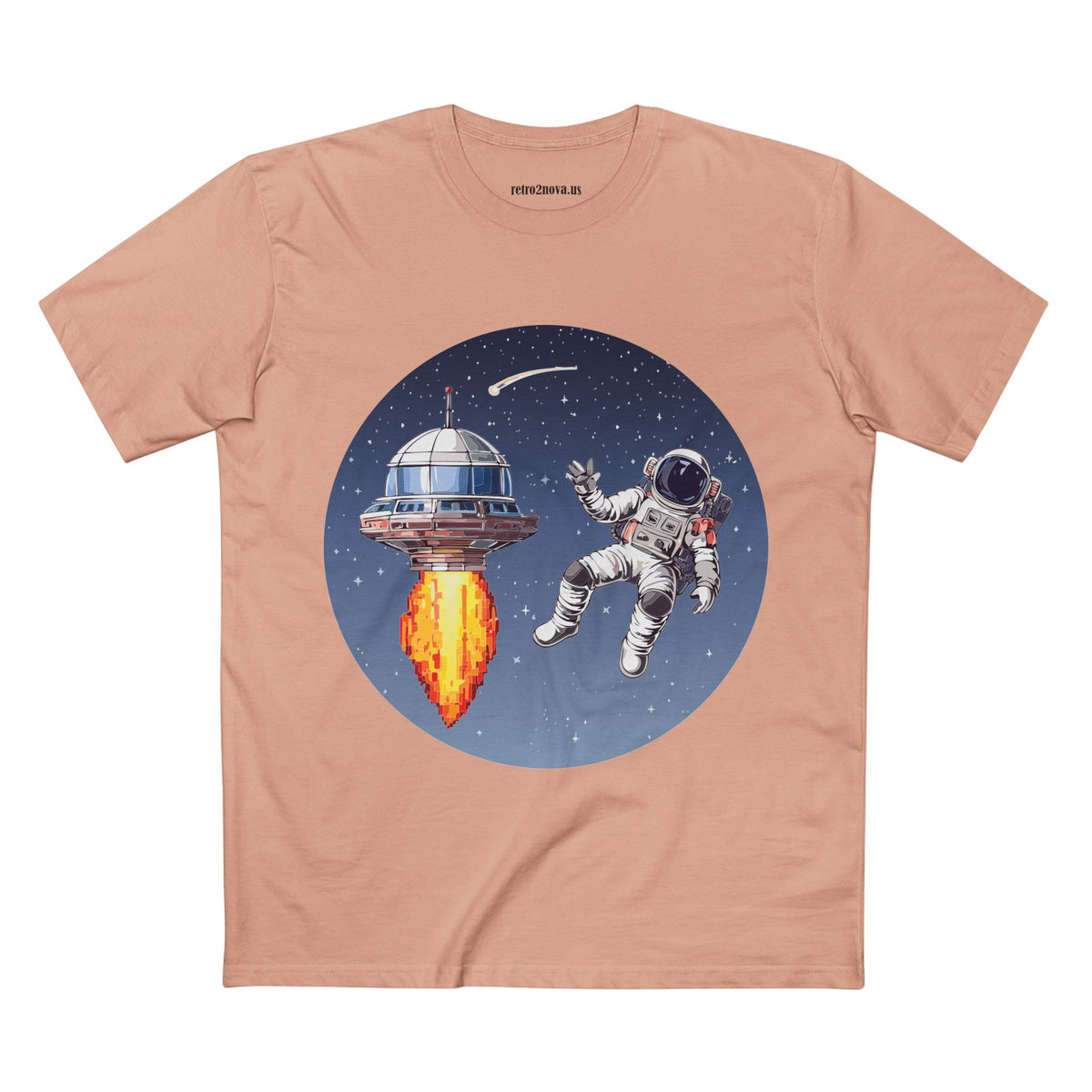 Cosmos Astronaut Graphic Tee Staple Unisex 100 Cotton Tee Shirt - CS-14