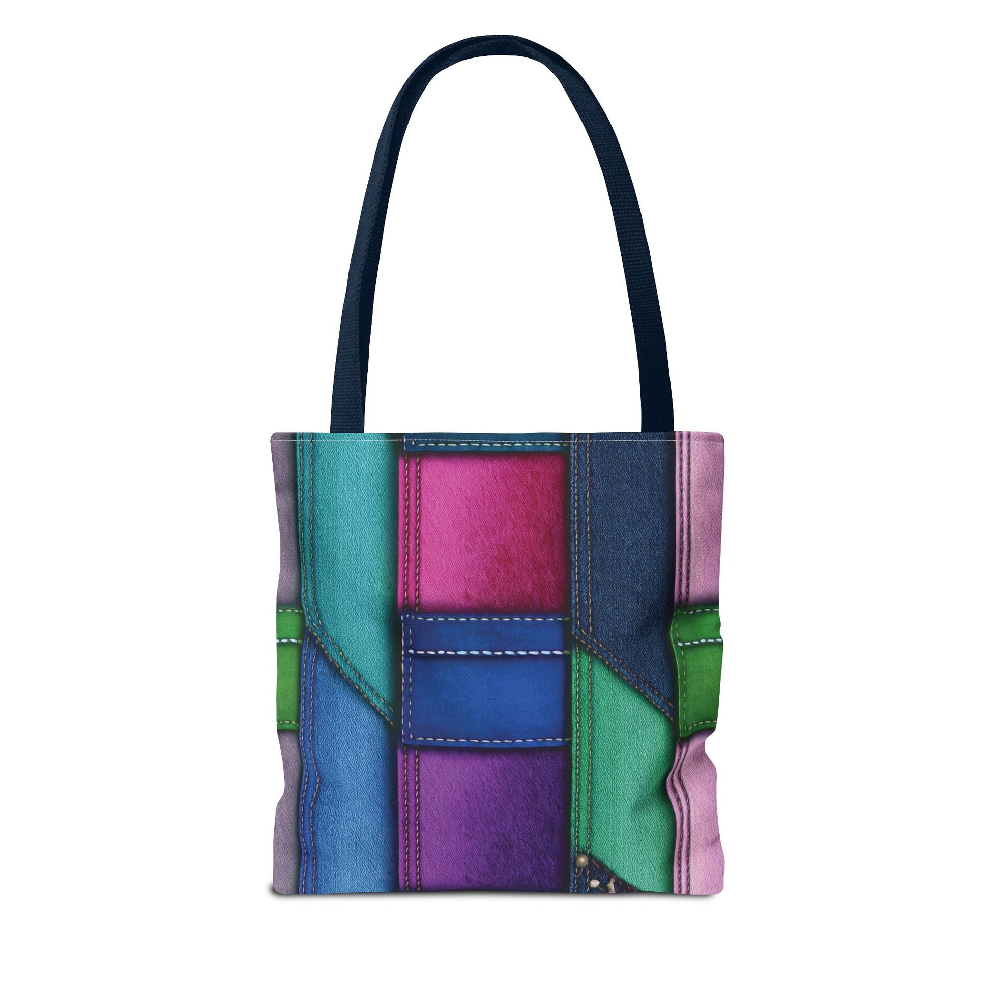 Denim Canvas Bag, Tote Bag Denim Printify