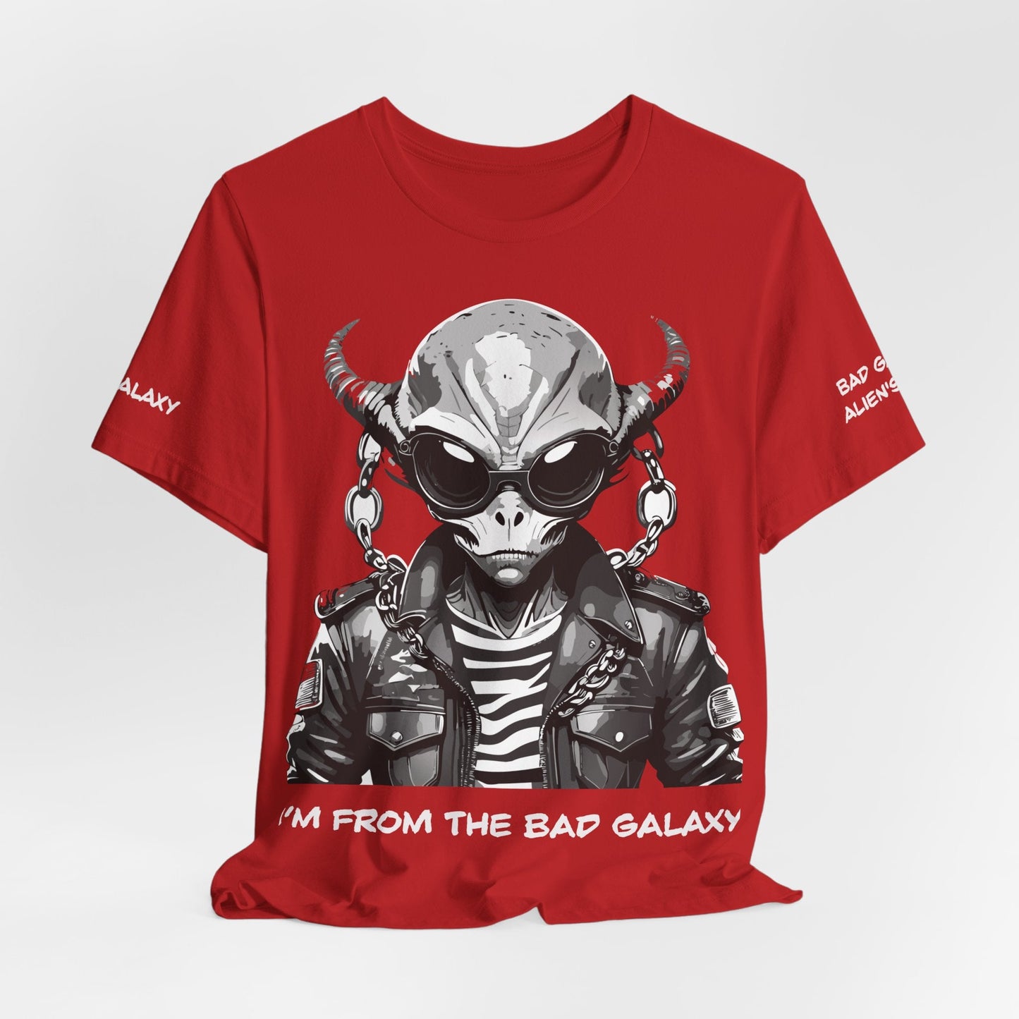 Alien T Shirt From Bad Galaxy Graphic Tee With Free Shipping Lightweight 100 Cotton USA Made