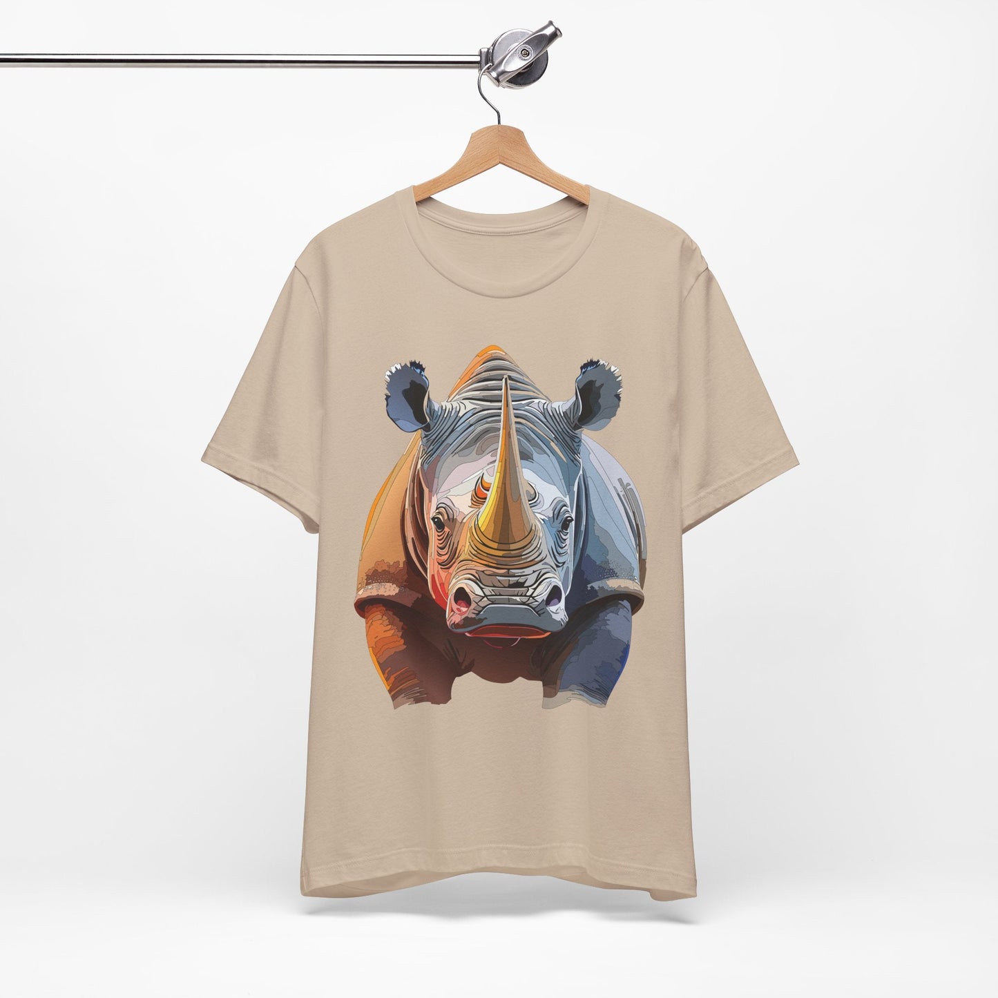 Unisex Animal Graphic Tee Shirt With Art Design Wild Animals Shirt Gildan Softstyle Cotton