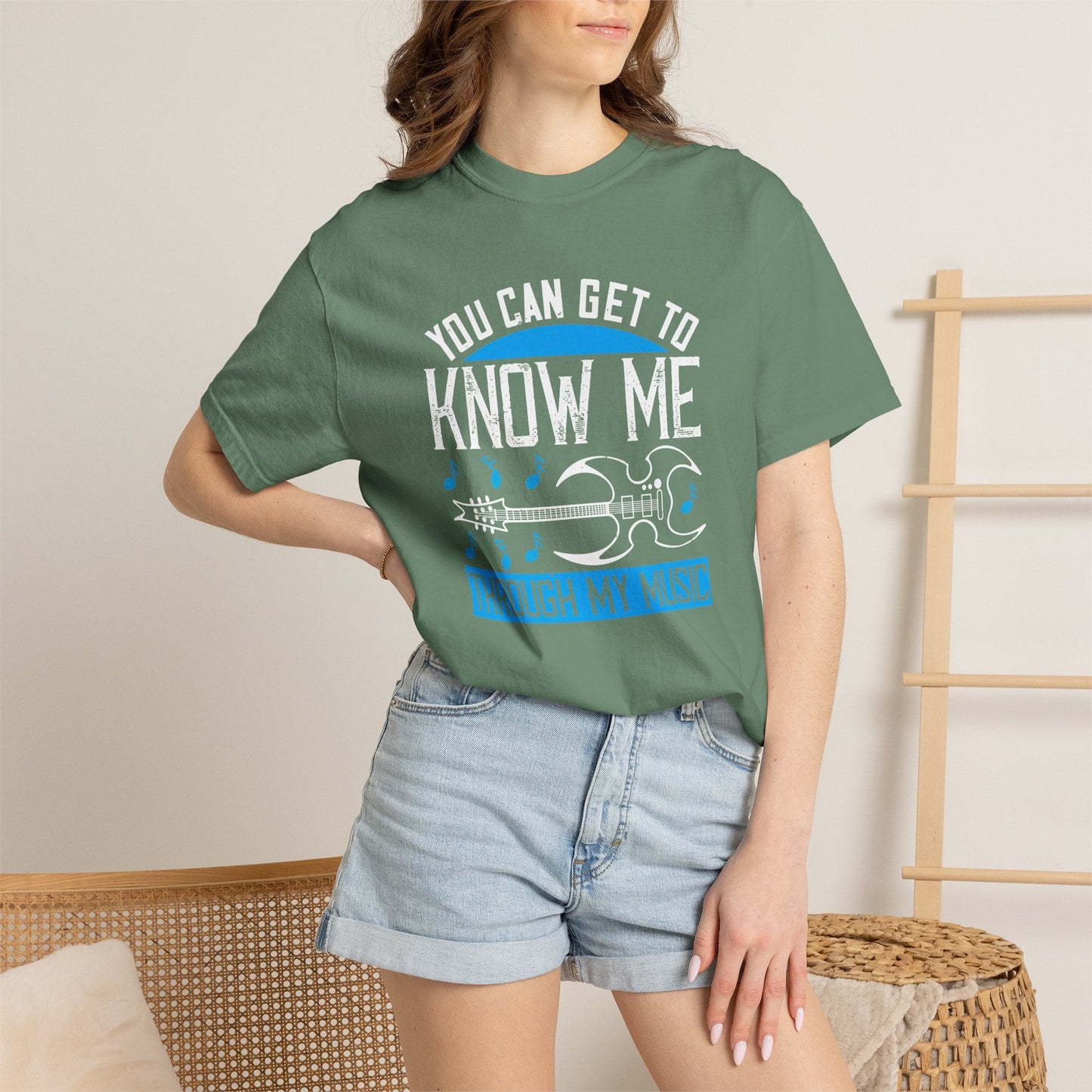Music Graphic Design Unisex Cotton T-shirt m1