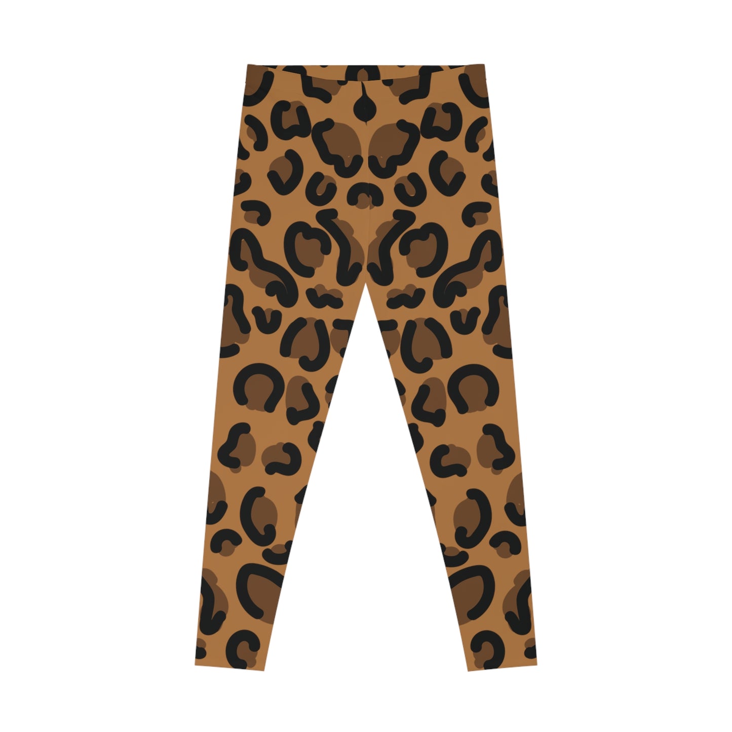 Leggings with animal print