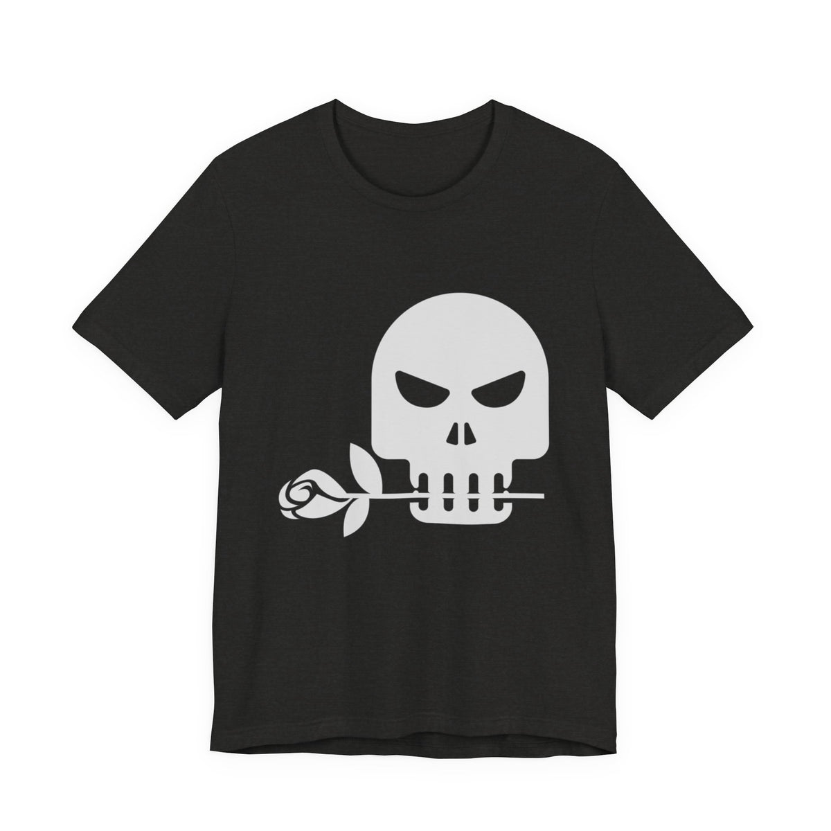 Camiseta unisex de algodón con calavera