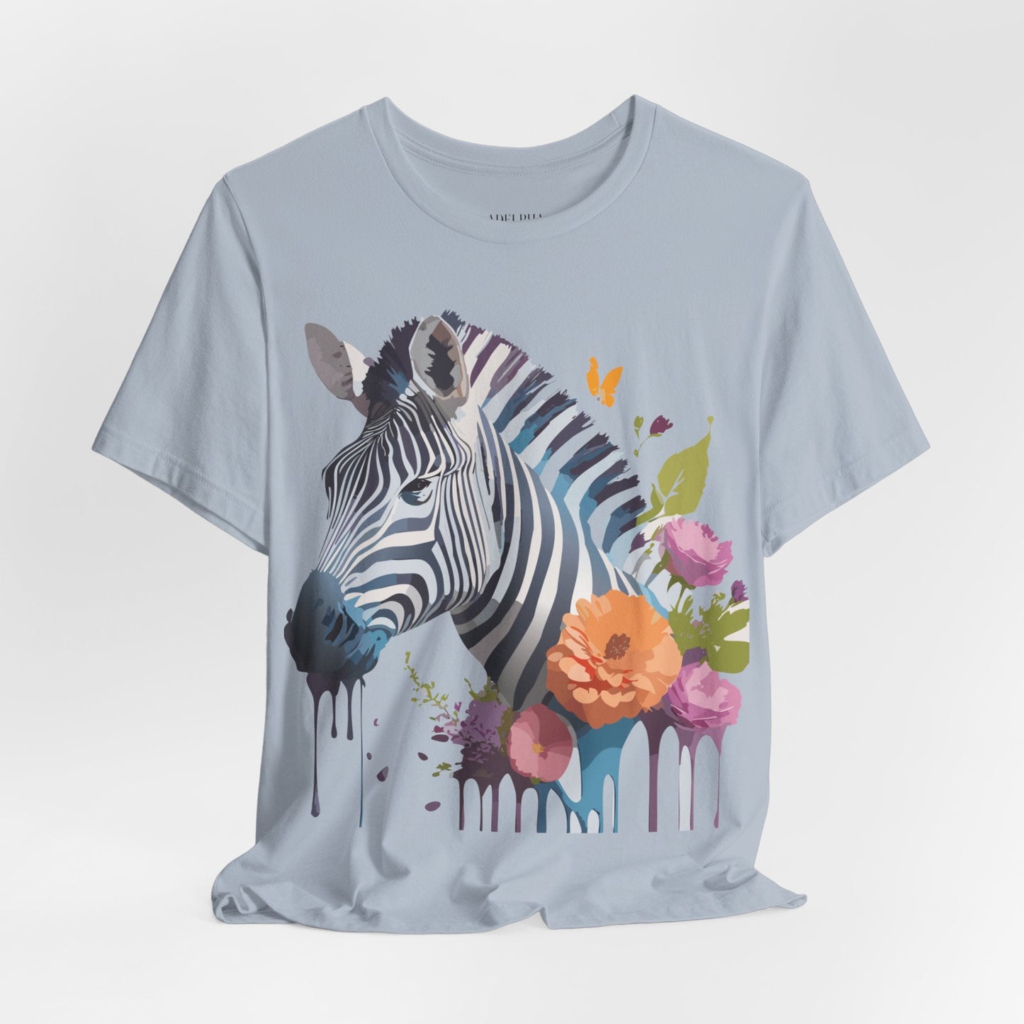 Adelpha Zebra Graphic Tee Unisex Short Sleeve Shirt Vintage Inspired Artwork Limited Edition
