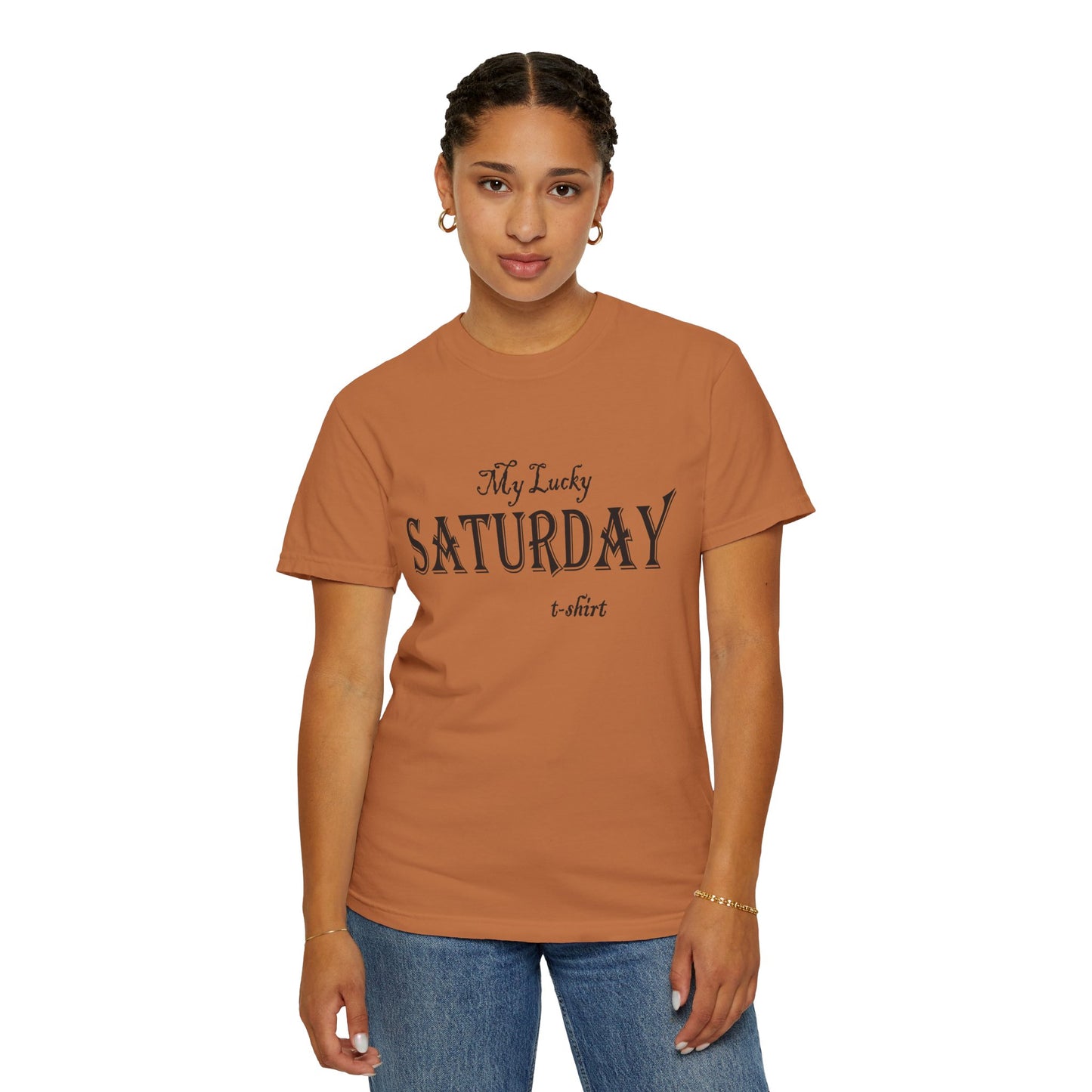 Unisex T-shirt with weekdays design