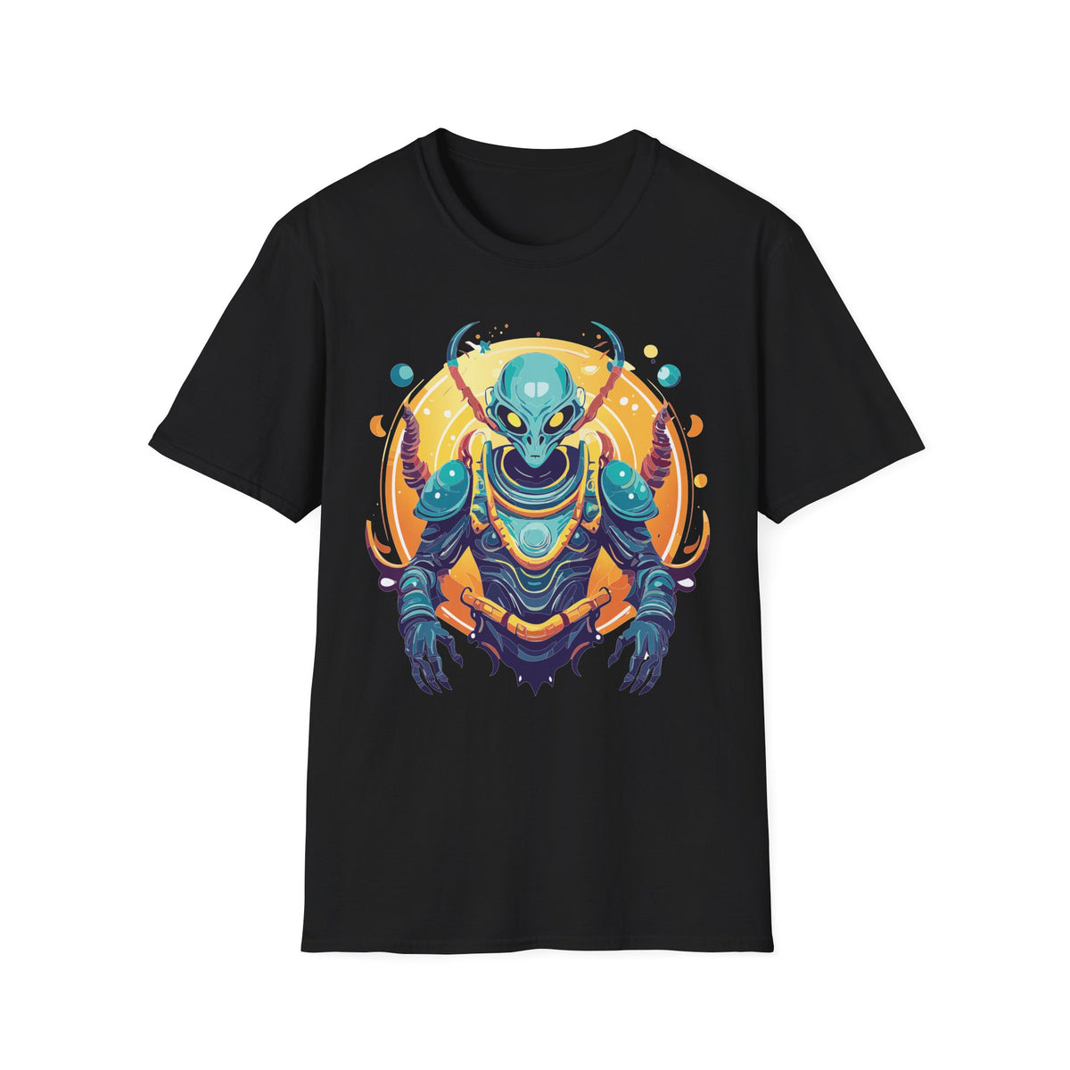 Alien Cosmos Graphic Tee Gildan Unisex 100 Cotton Tee Shirt a5