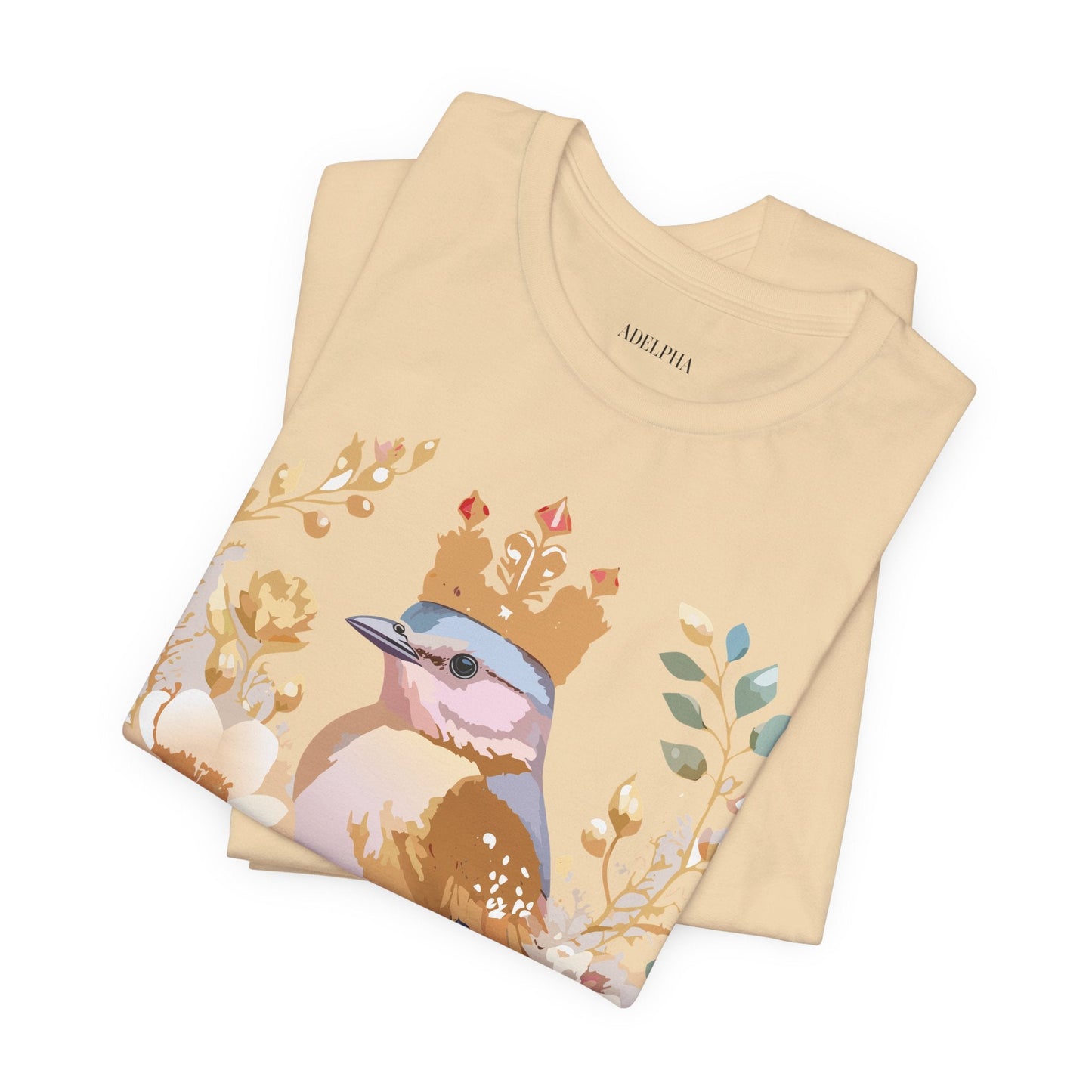Medallion Graphic Unisex 100 Cotton Vintage Animal Medal Artwork Tee 19