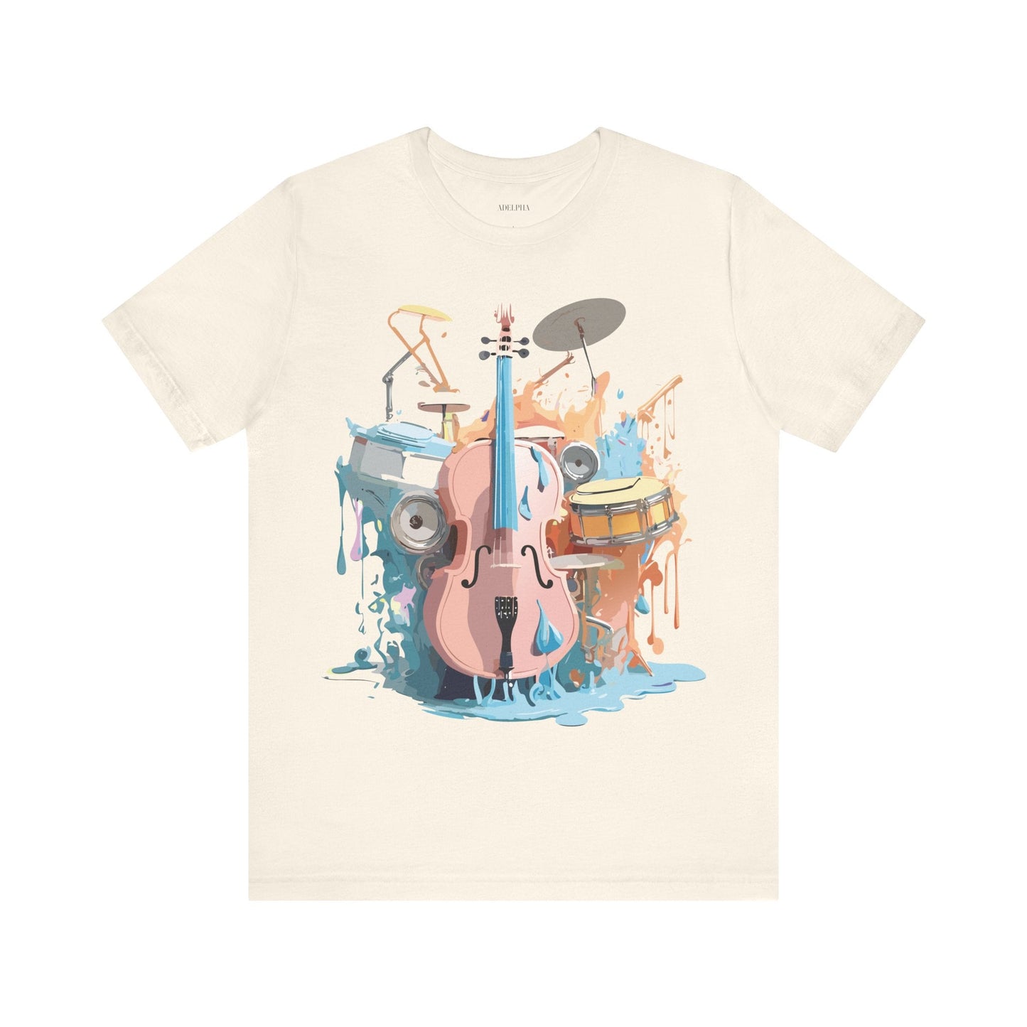 Adelpha Graphic Tee Unisex Short Sleeve Shirt With Vintage Inspired Artwork Design
