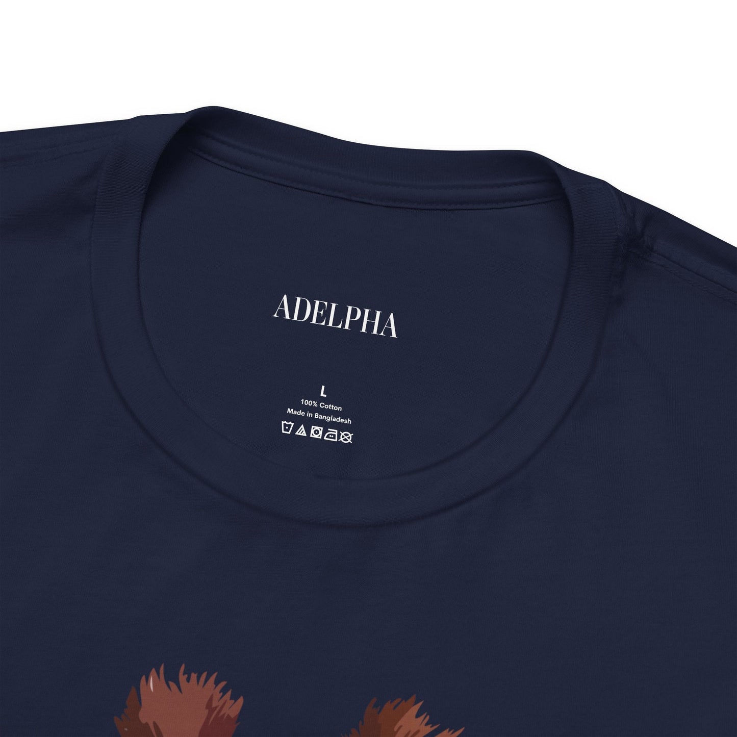 Giraffe Graphic Unisex 100 Cotton Vintage Animal Art T-Shirt 2