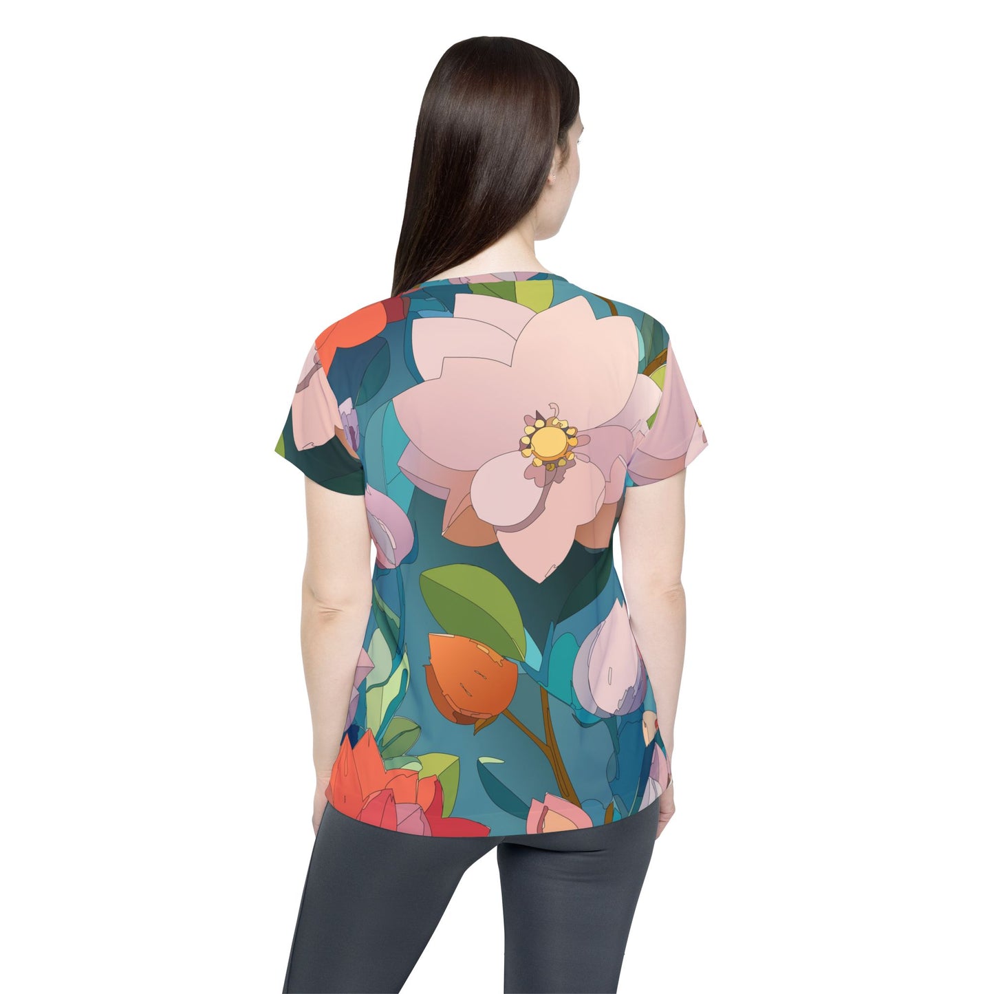 Floral Print Shirt, Shirt with Flowers