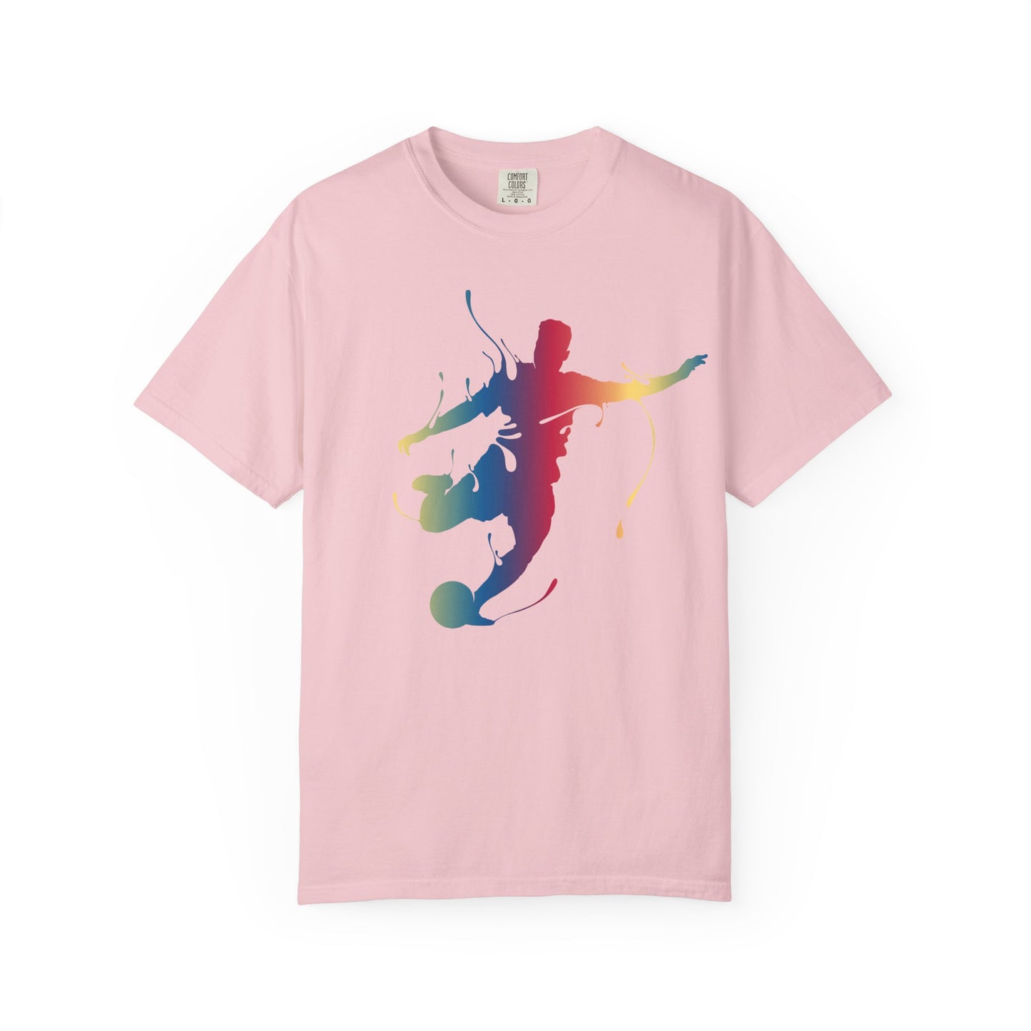Camiseta unisex con diseño de arte deportivo.