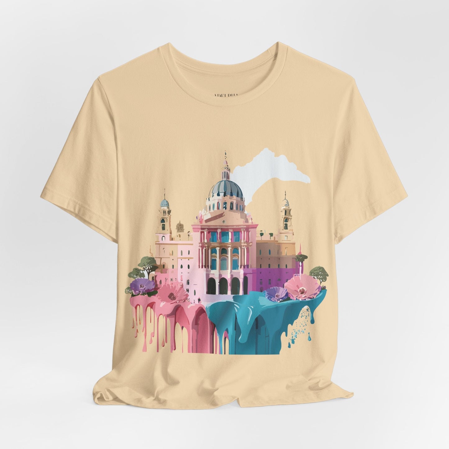 Madrid Tourist Shirt Graphic Tee Unisex Vintage Inspired Adelpha Art Design Tee Collection