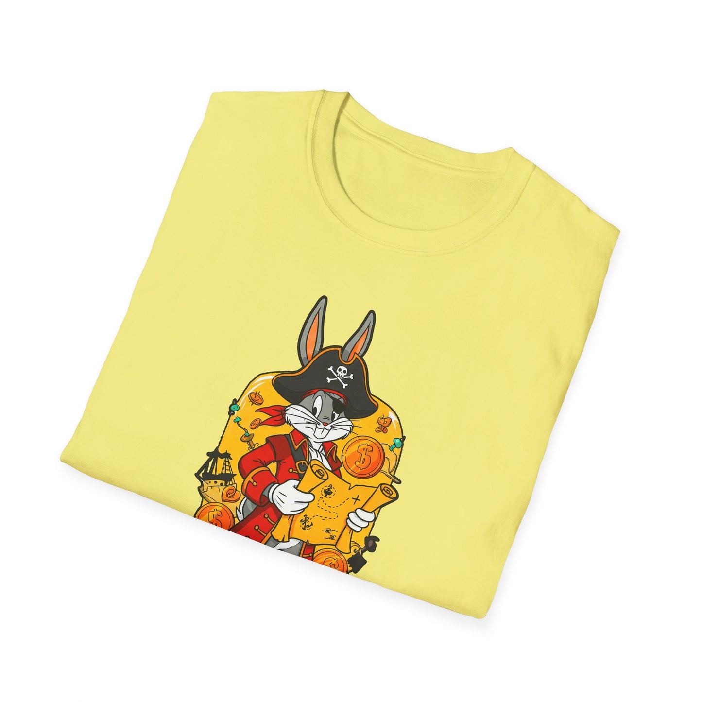 Bugs Bunny Shirt Unisex T Shirt Cartoon Design Animation Tee Gildan Softstyle 64000