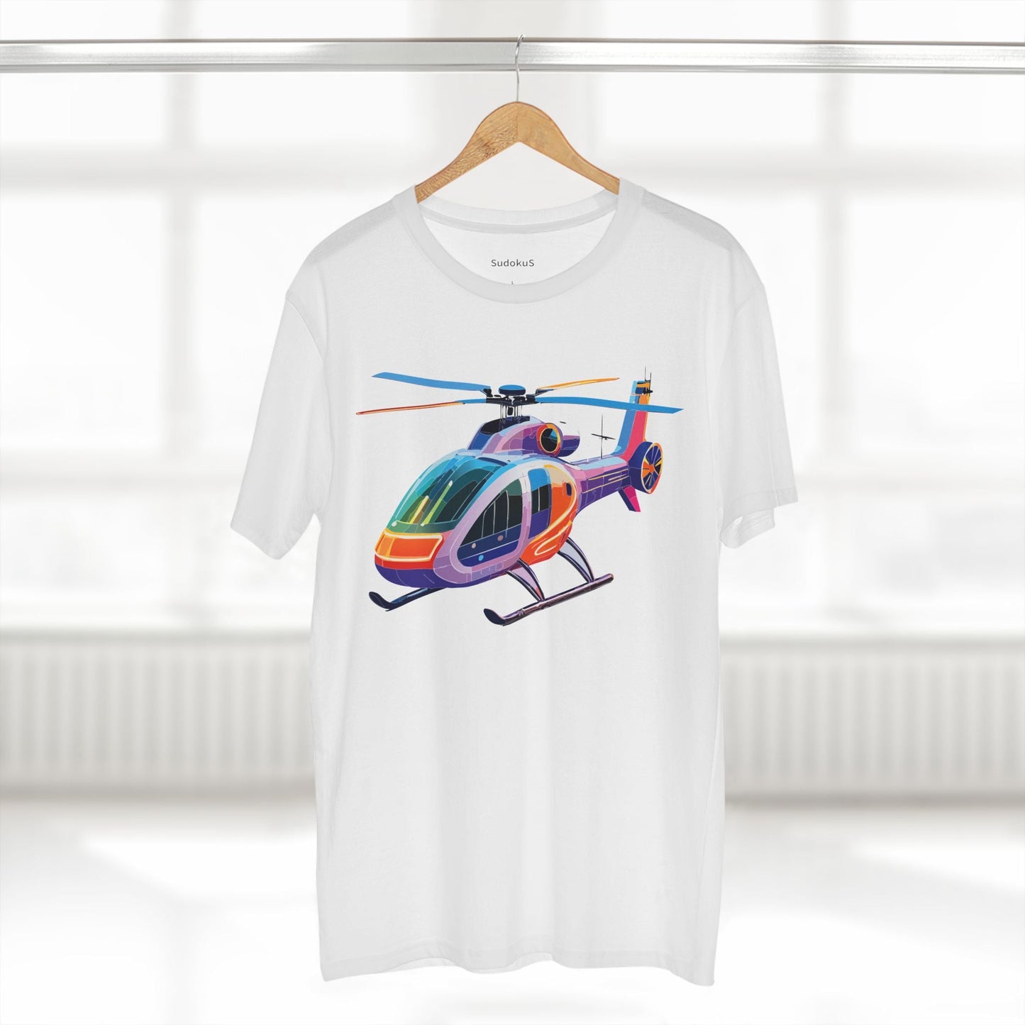 Chopper Graphic Unisex 100 Cotton Staple Tee 13