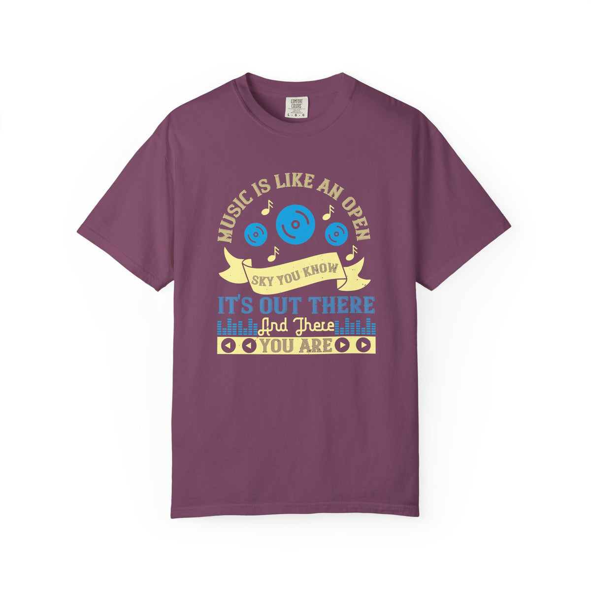 Music Graphic Unisex Heavy Cotton Art Designed T-Shirt m29
