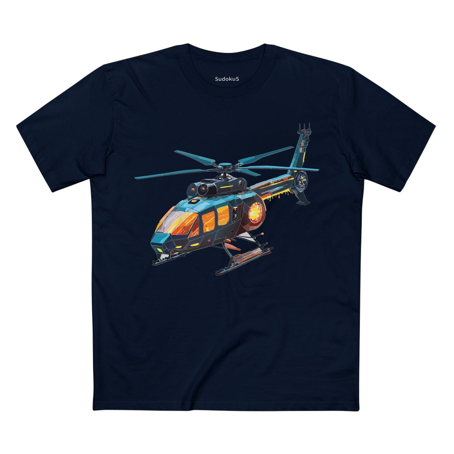 Chopper Graphic Unisex 100 Cotton Staple Tee 2