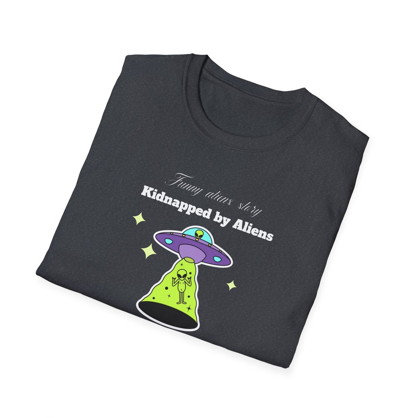 Alien Abduction Graphic Tee  Kidnapped by Aliens Funny UFO Shirt