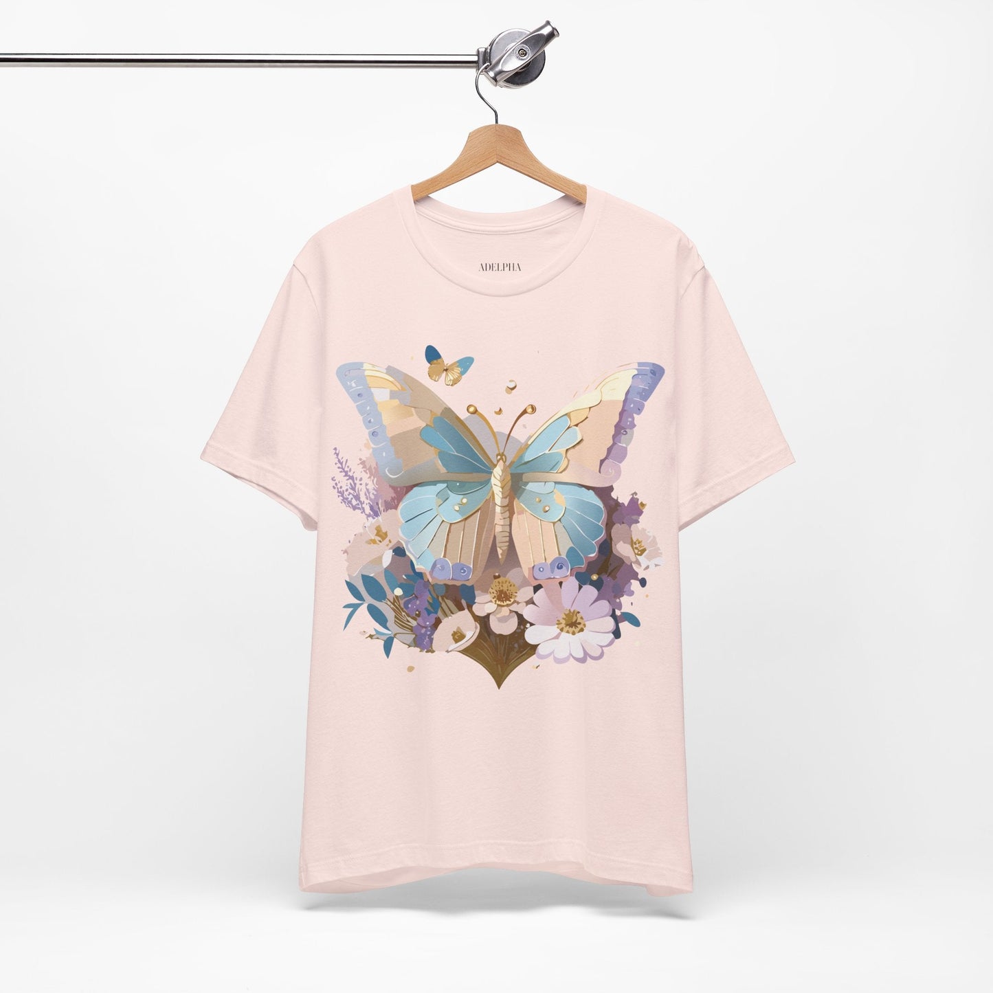 Adelpha Vintage Inspired Graphic T Shirt Unisex Short Sleeve