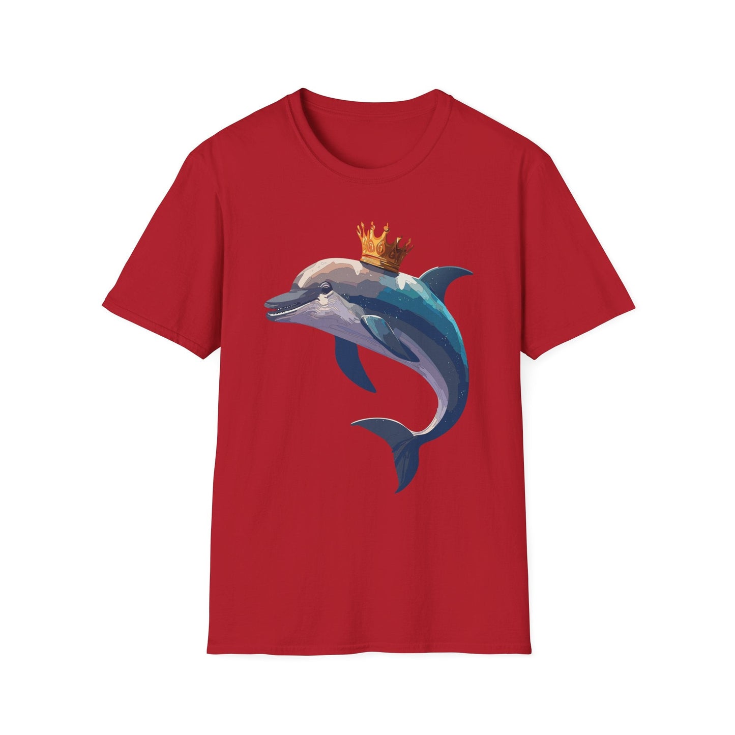 Dolphin Shirts Unisex Gildan Softstyle 64000 100 Percent Cotton Tee For Animal Lovers